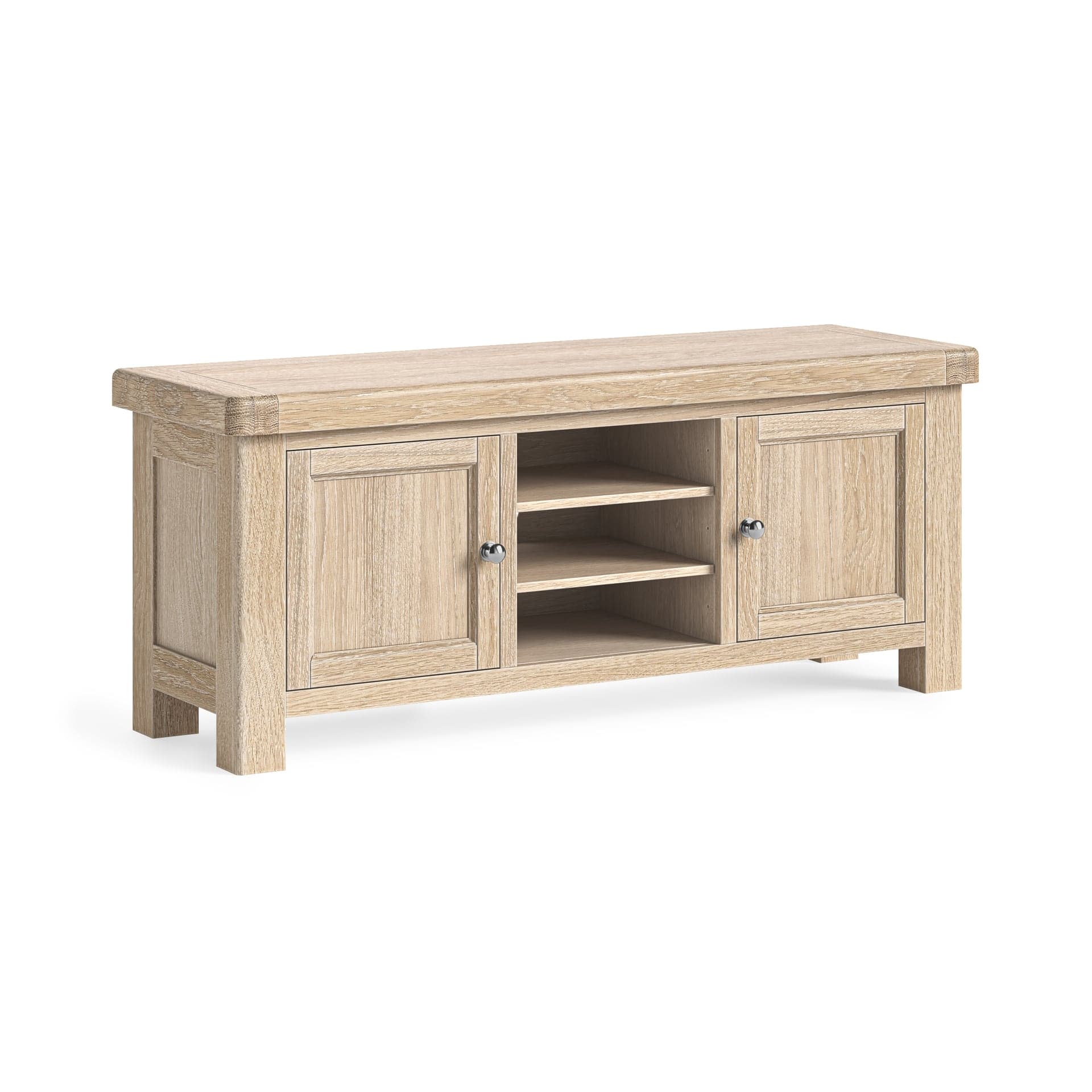 Normandy Tv Unit 1400 White Wash