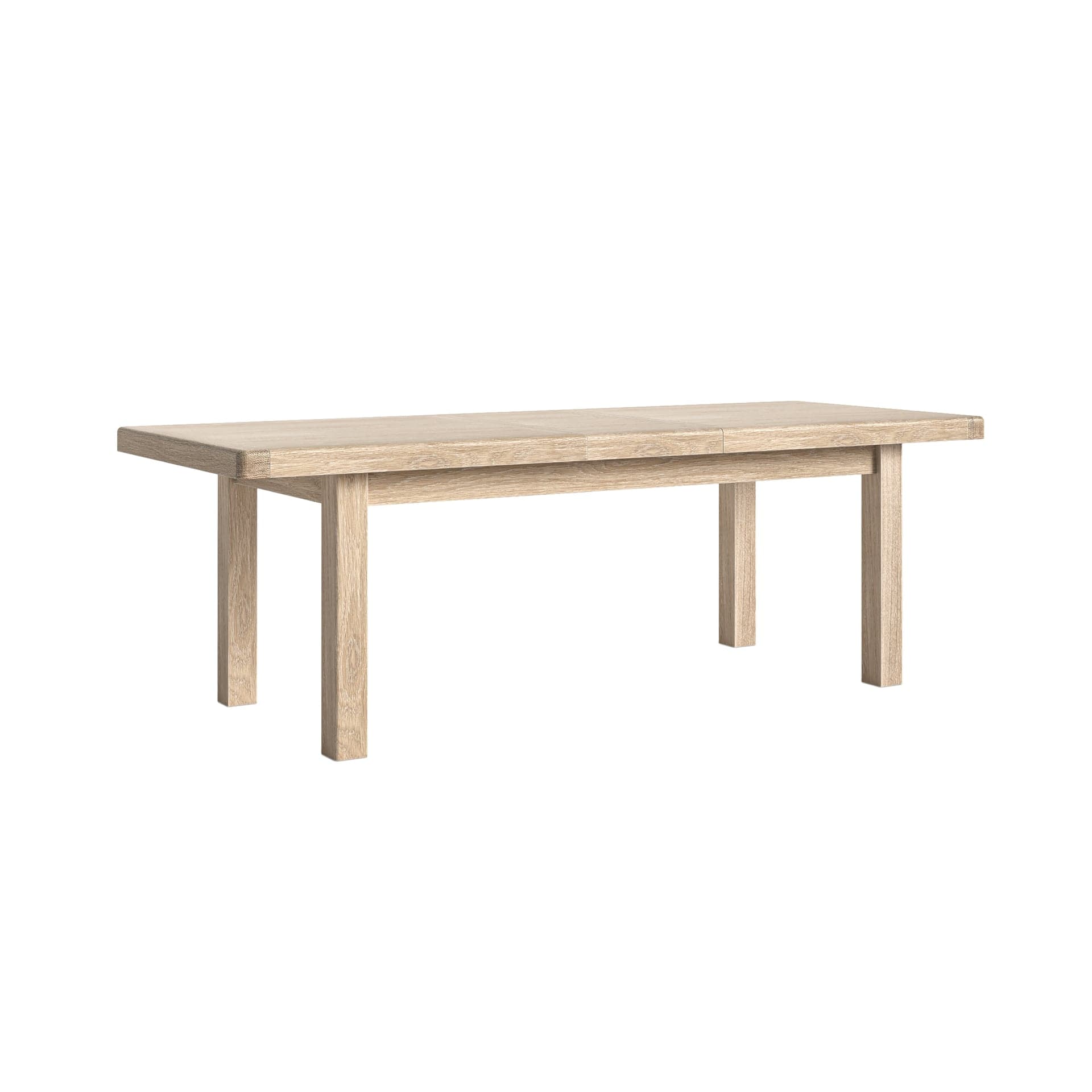 Normandy Large Ext Dining Table White Wash