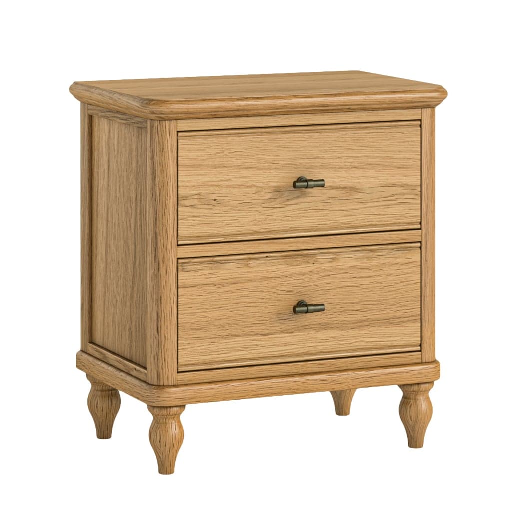Verona Wide 2 Drawer Bedside