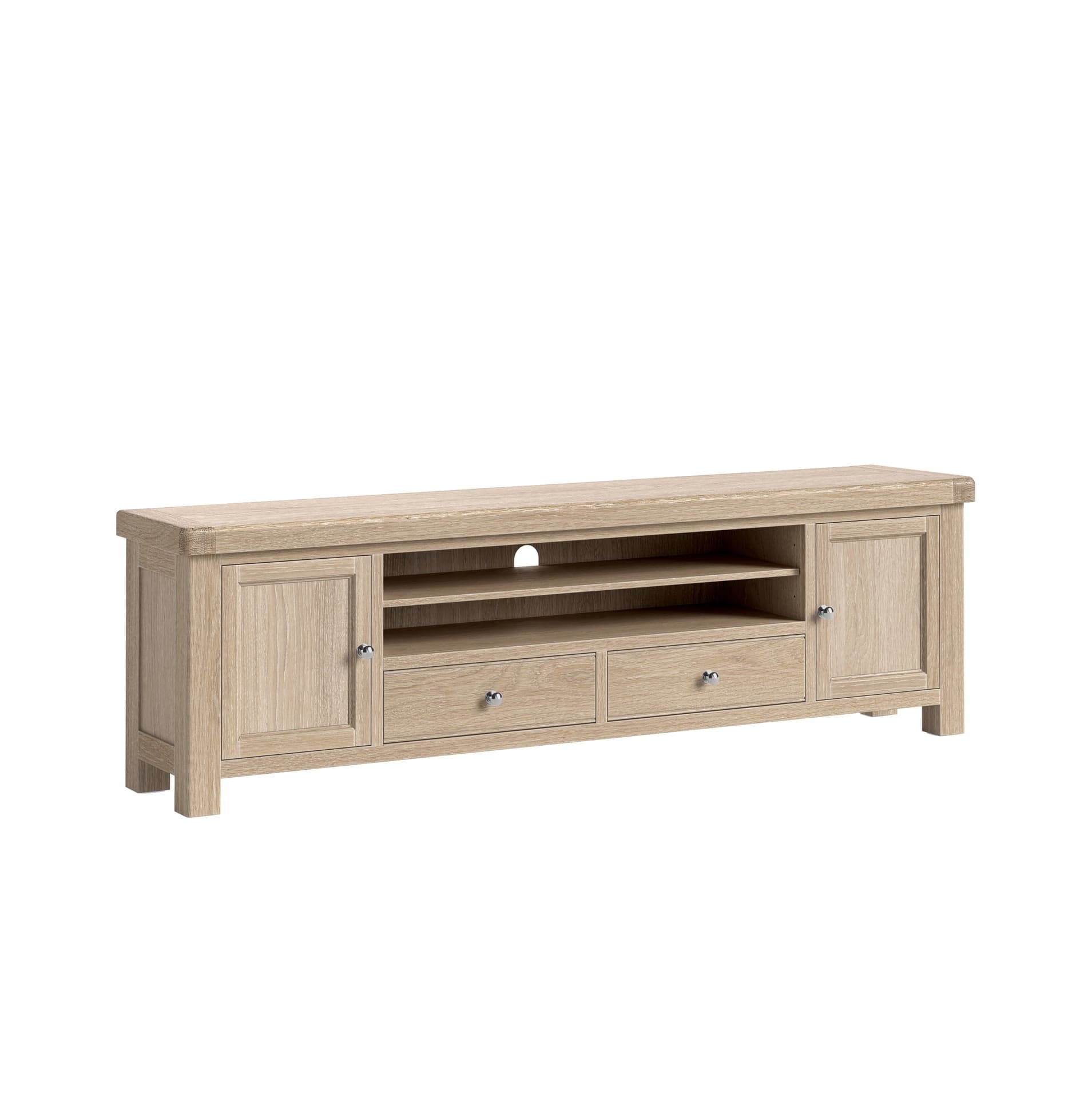 Normandy Media Unit 2180 White Wash