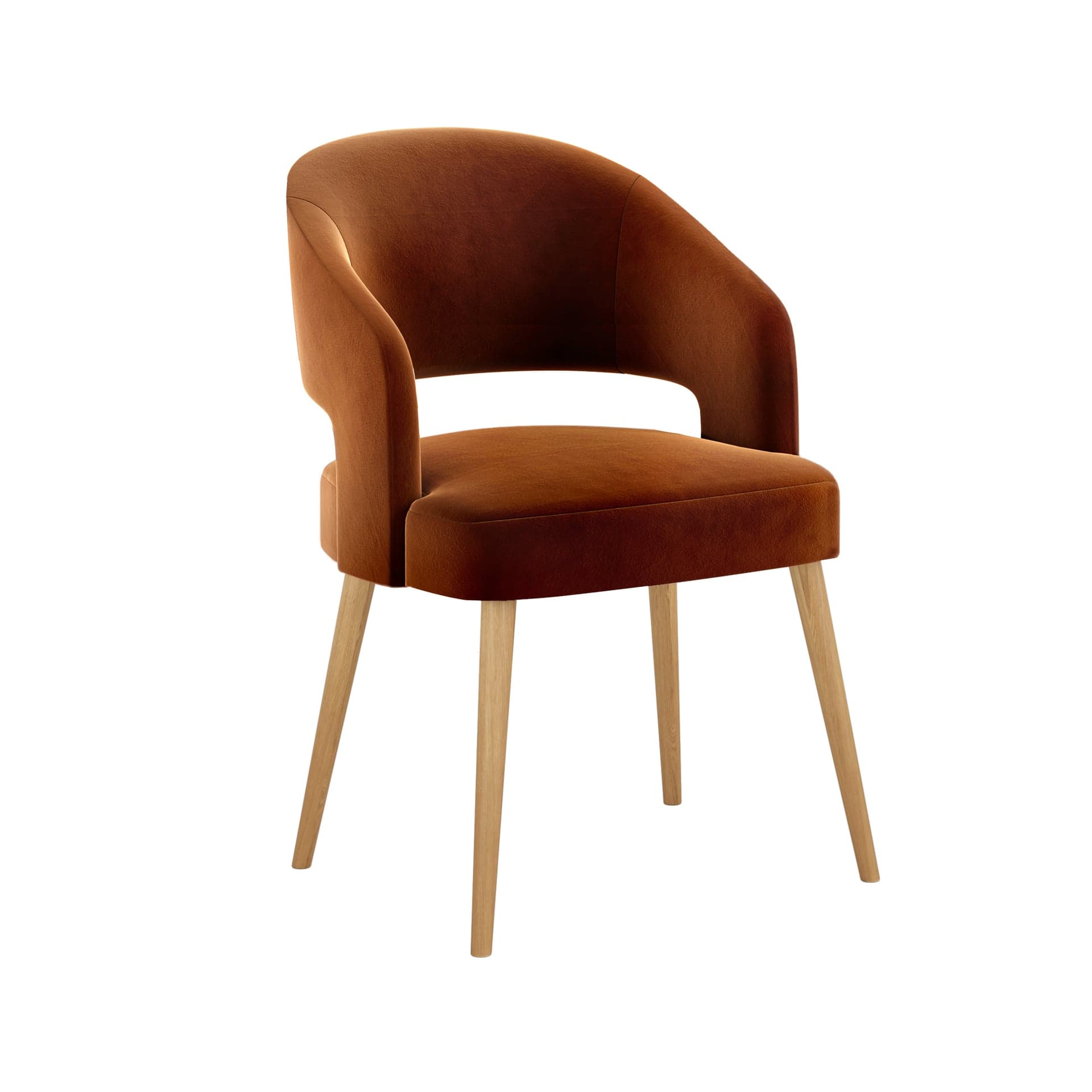 China Chair Darcey Chair Rustic Velvet (soho Leg)