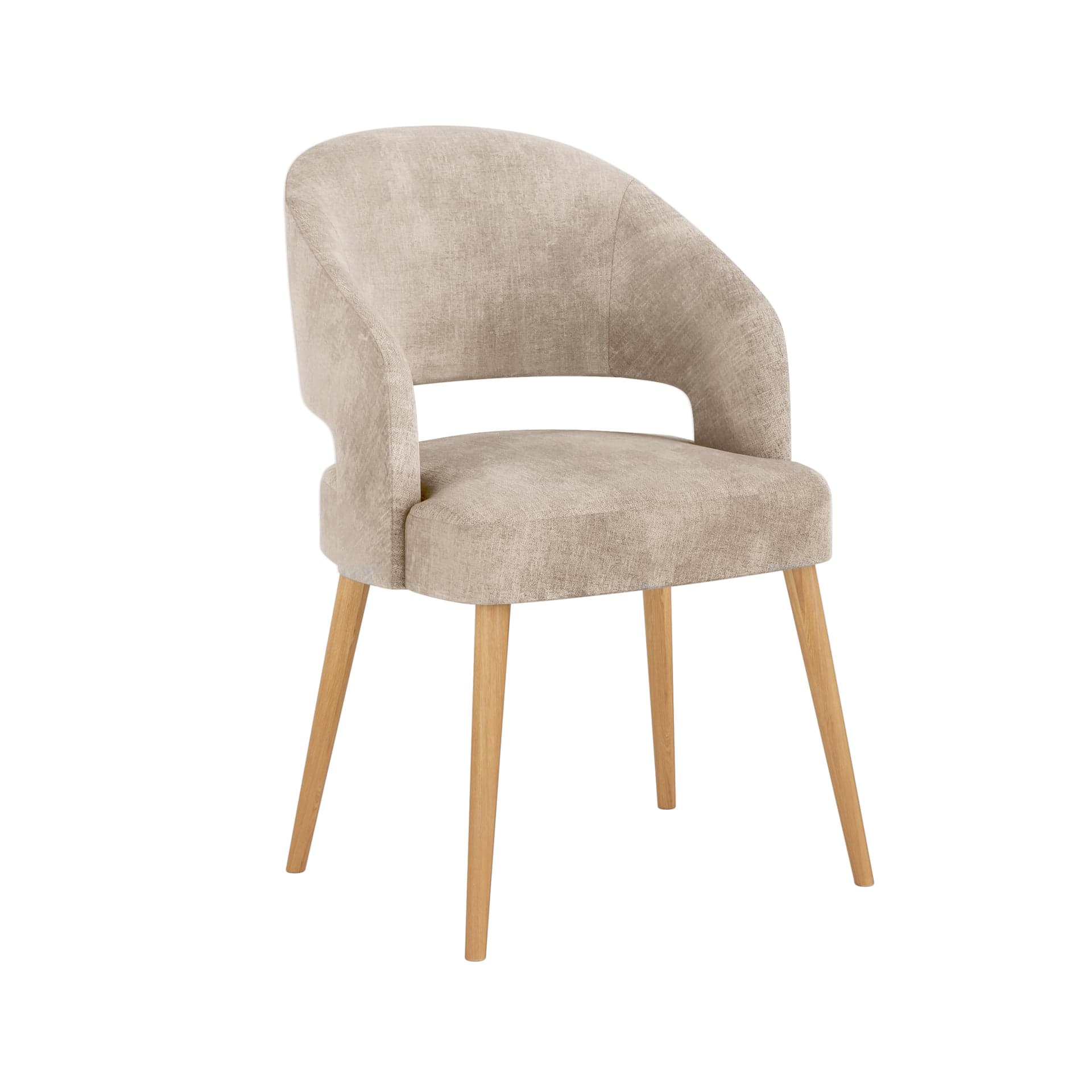 China Chair Darcey Chair Monaco Oatmeal (cara Leg)