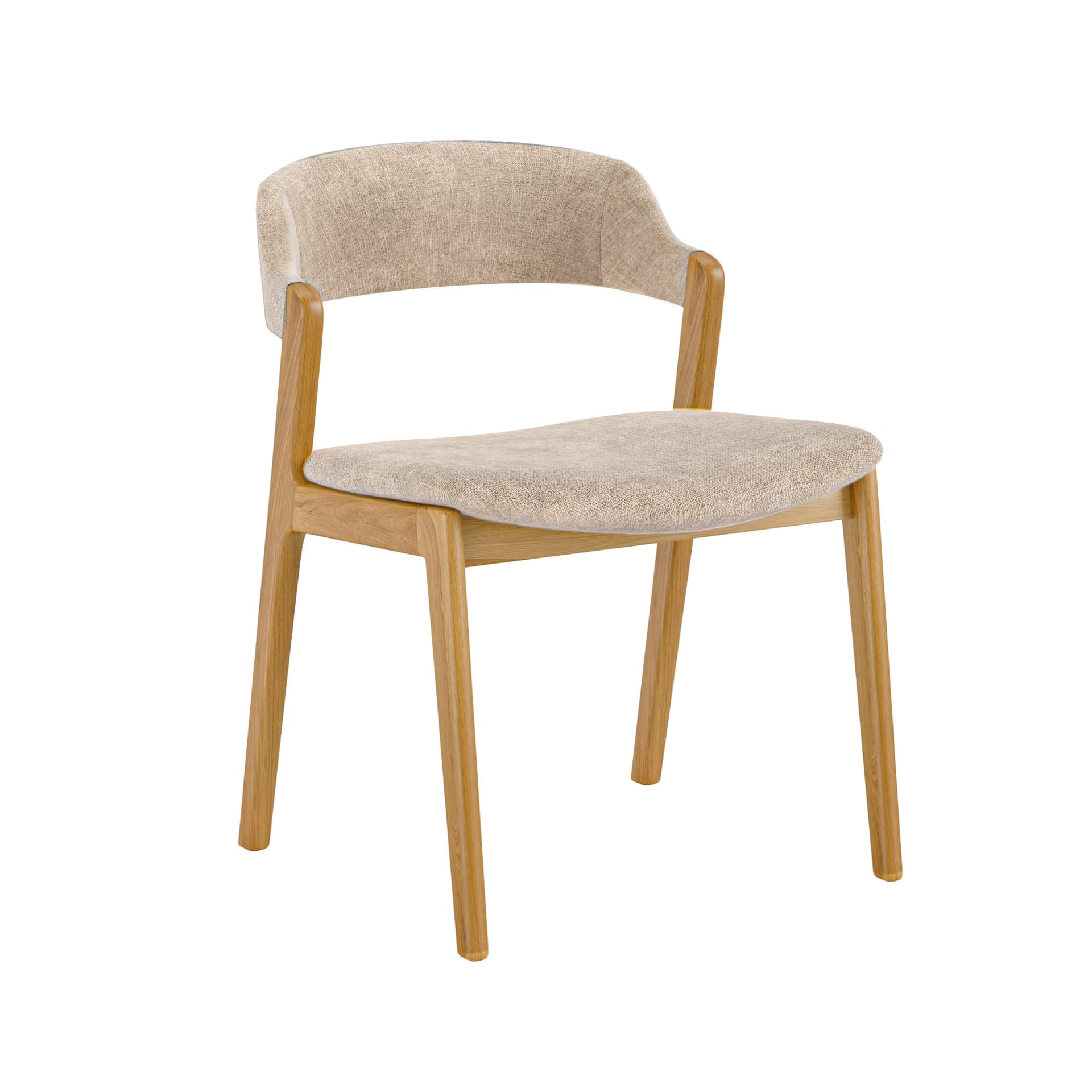 China Chair Theo Chair Silver Mink (soho Leg)