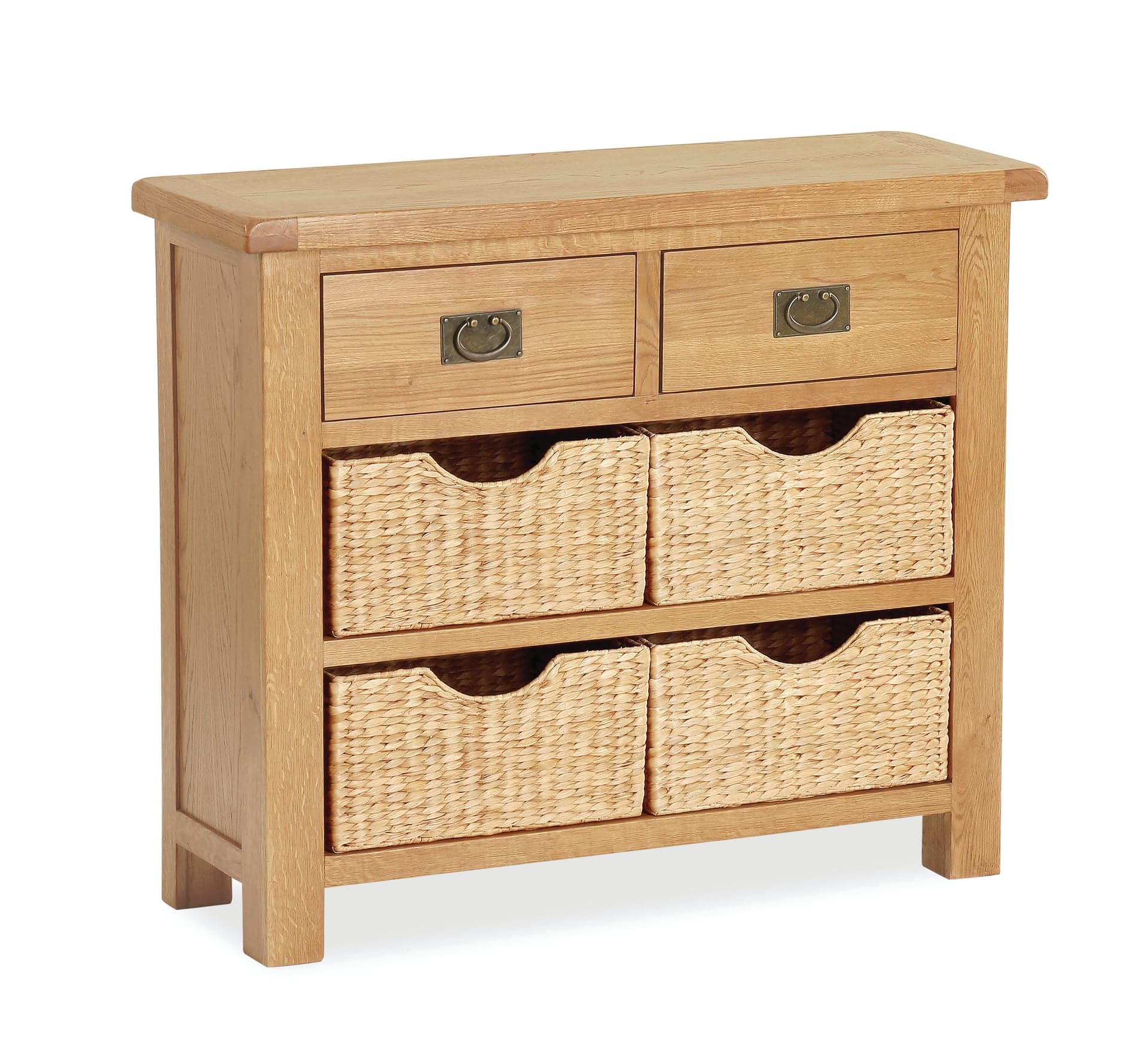 Salisbury Salisbury - Small Sideboard With Baskets 100x35x85cm