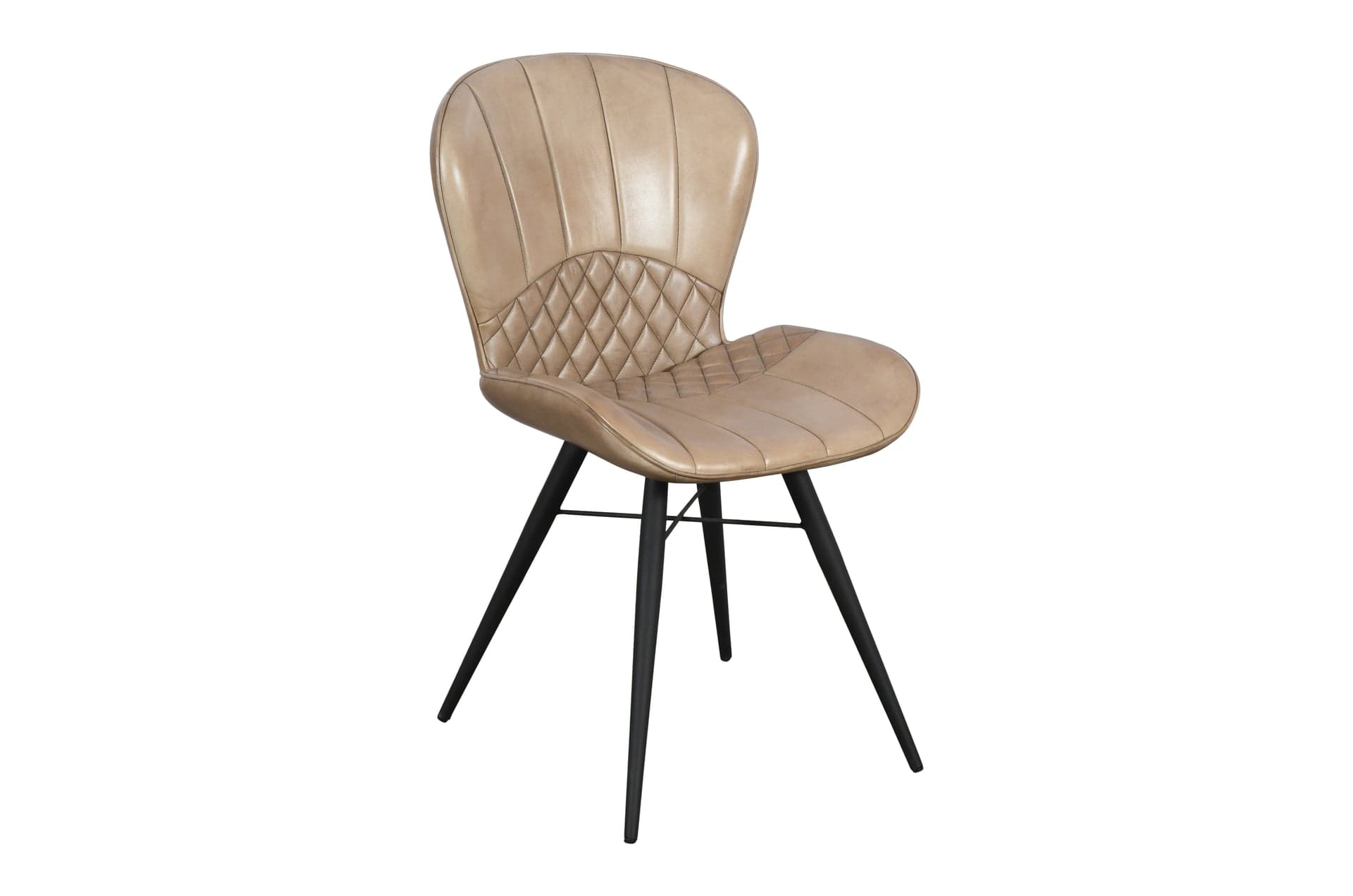 Leather Chairs & Sofas Amory Dining Chair Beige
