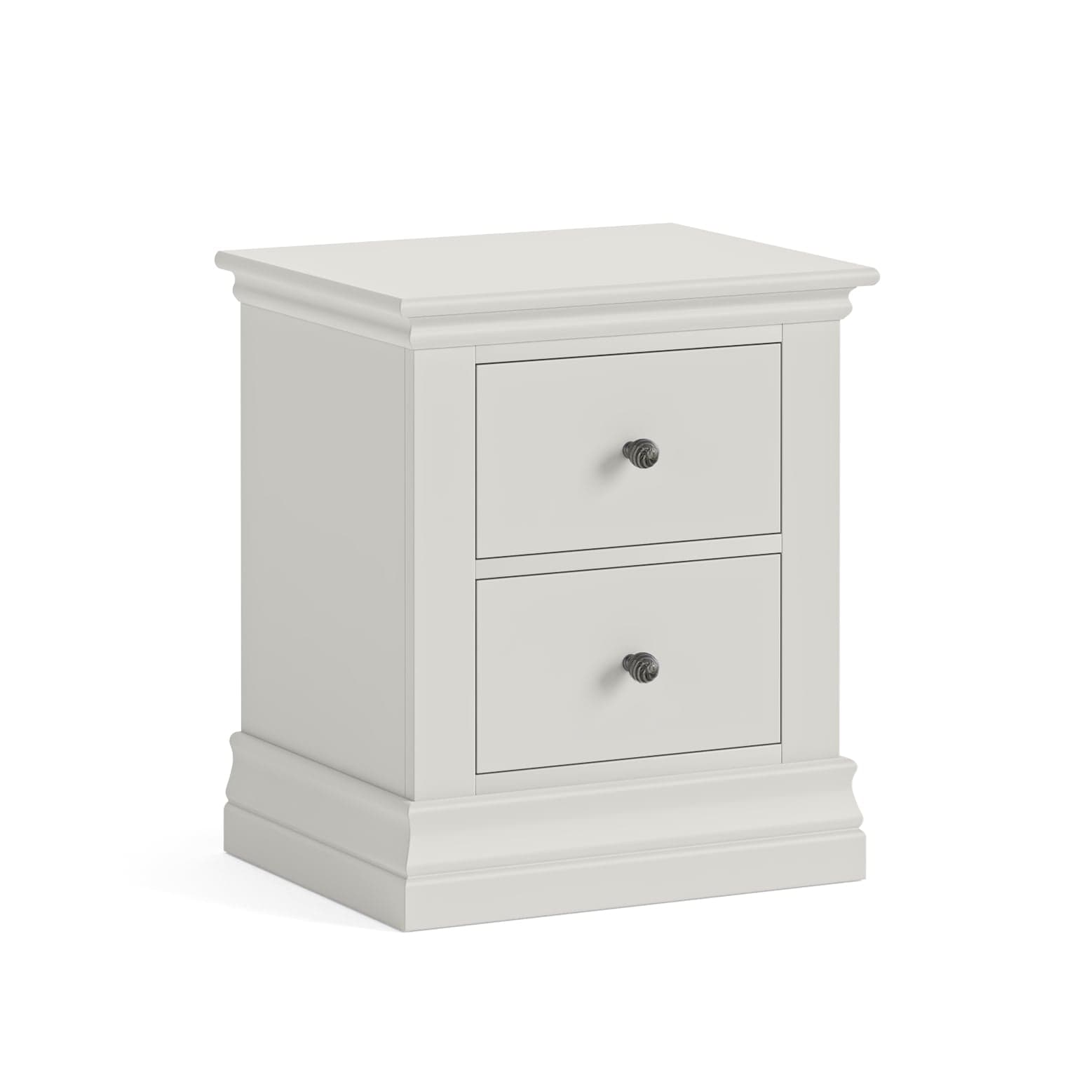 Bordeaux Bedside 2 Drawer - Cotton