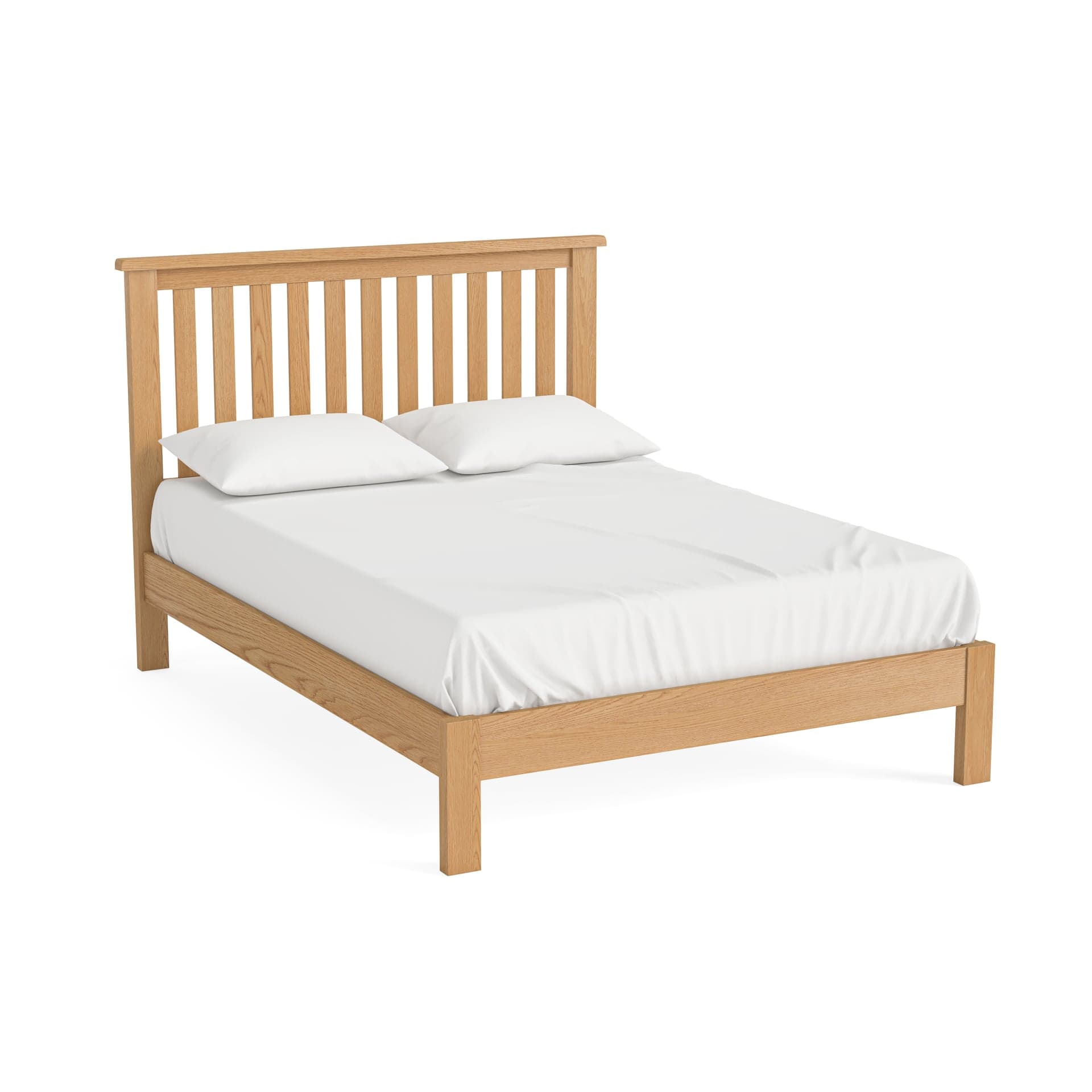 Salisbury Lite 4'6 Slatted Low Foot End