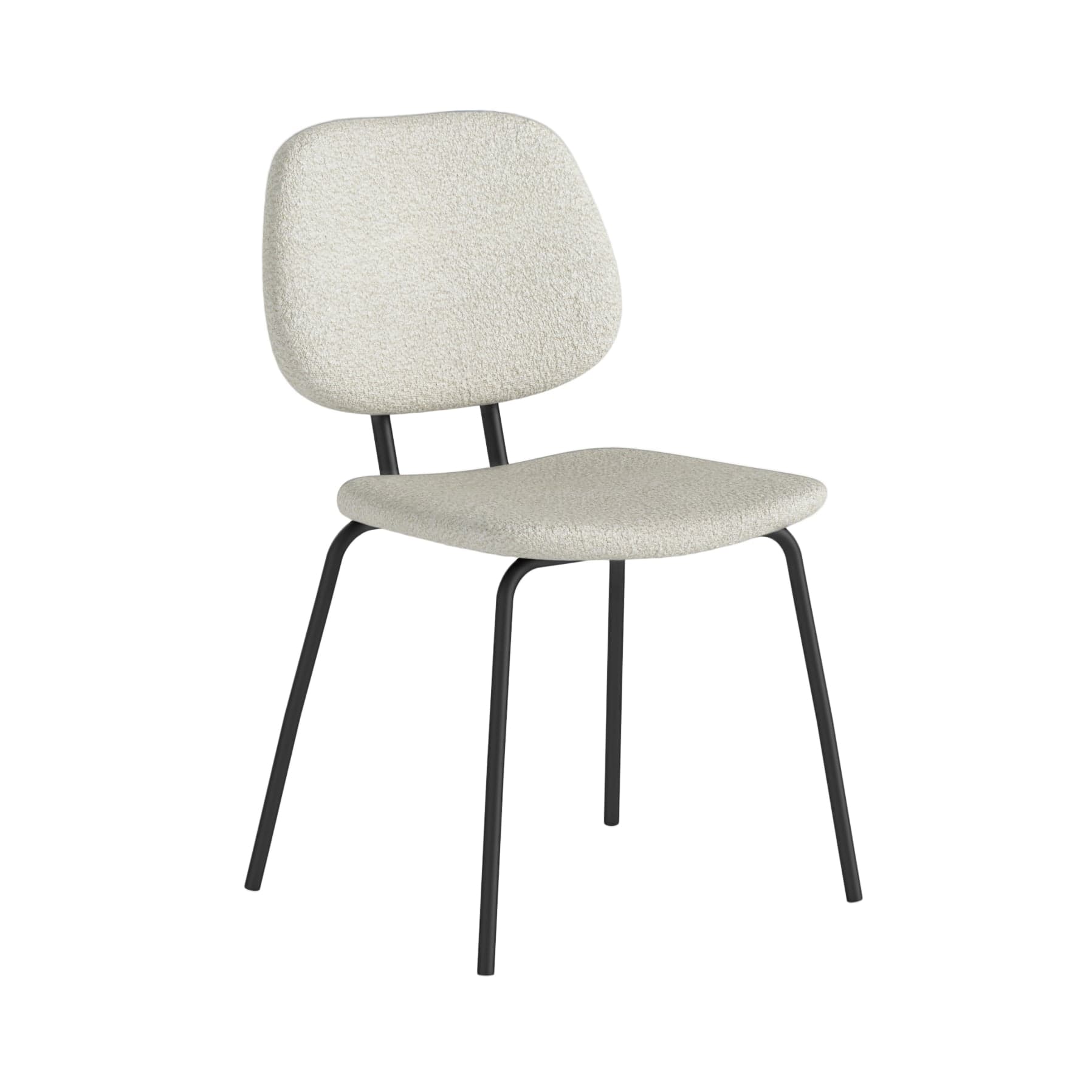 Soho Dining Chair Hy-70185-t2 (ivory Boucle)