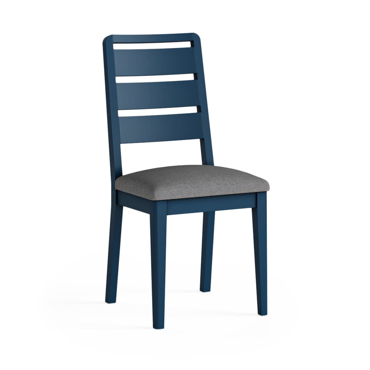 Marlow Slatted Back Dining Chair Navy