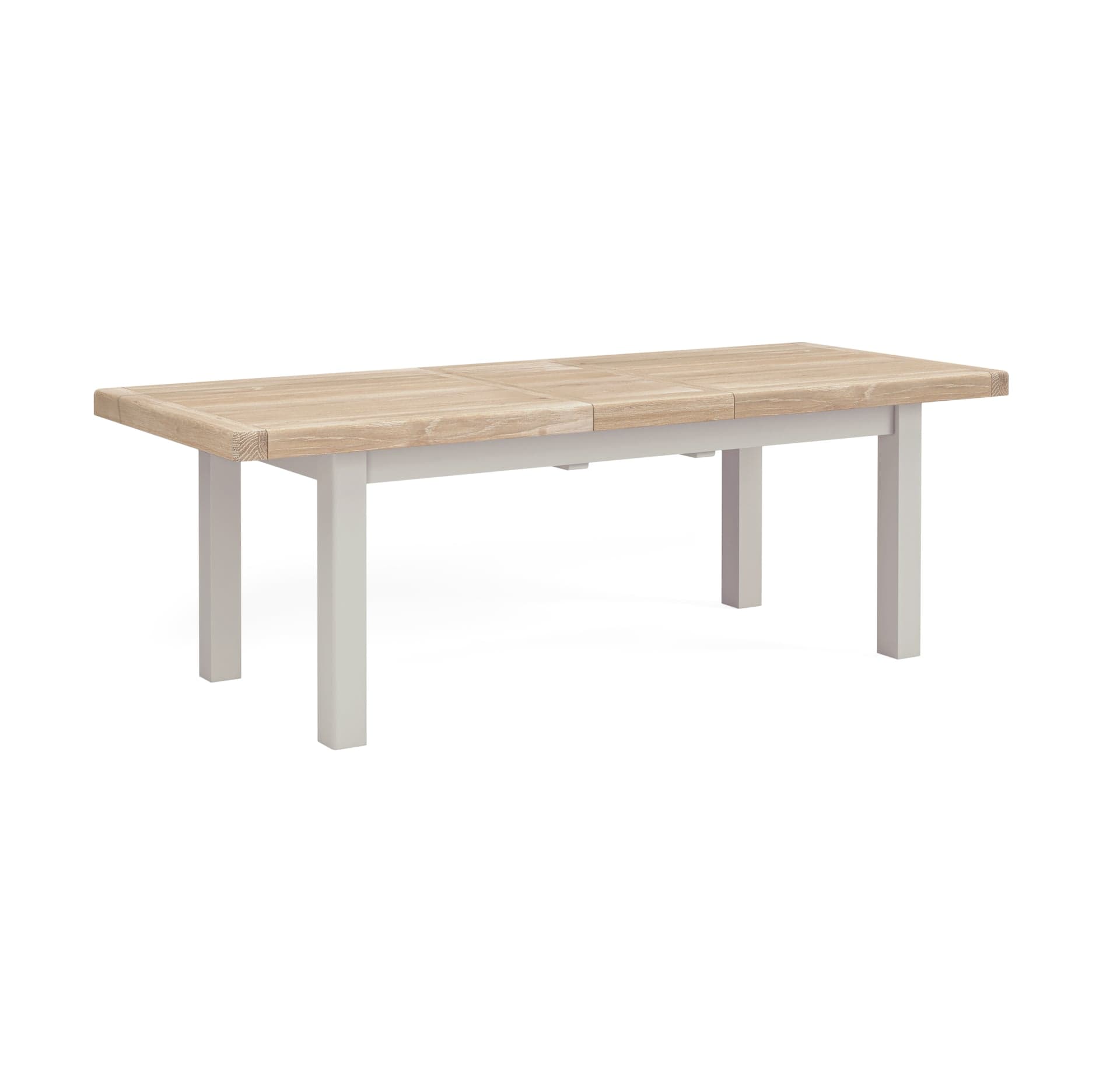 Salcombe Large Ext Dining Table Light Grey