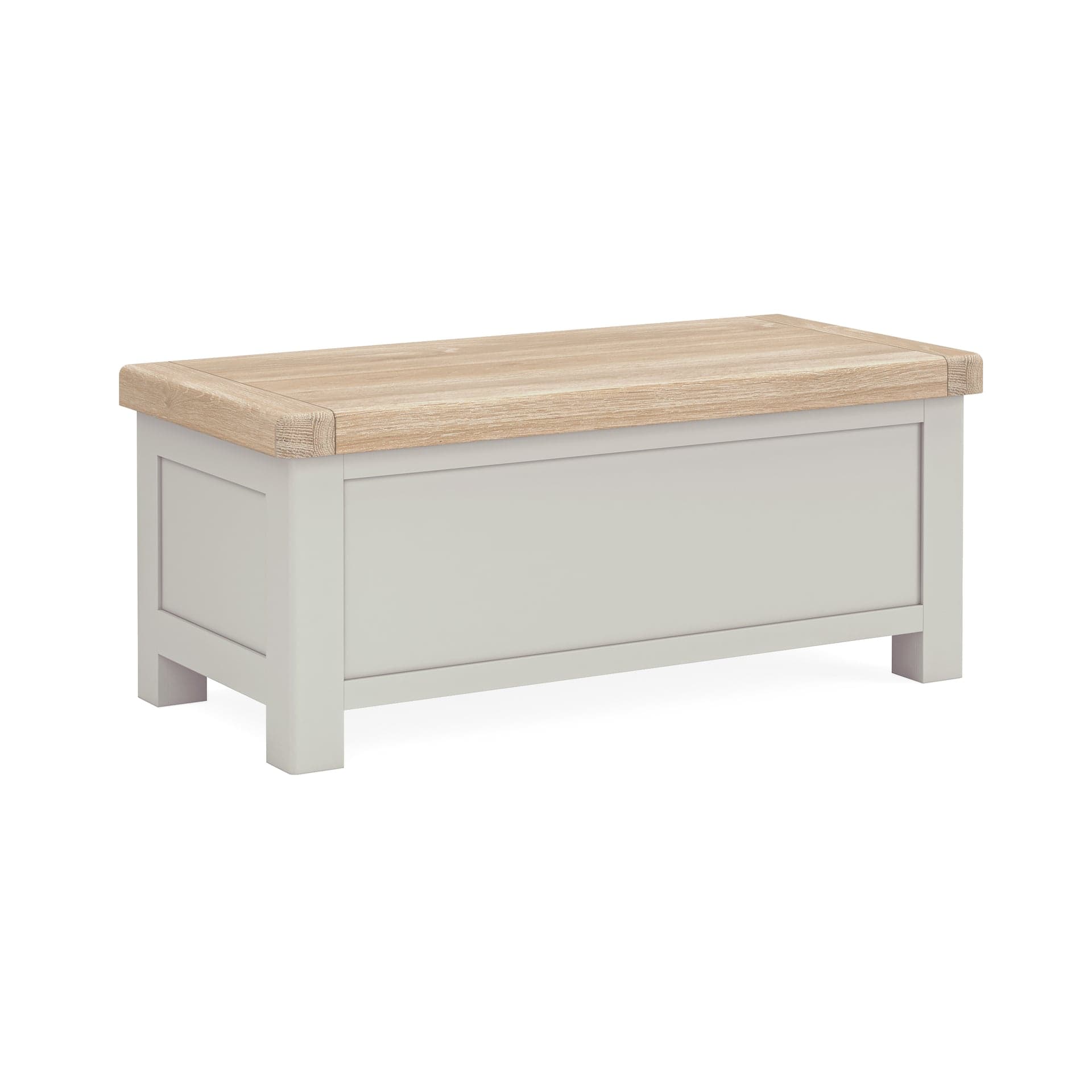 Salcombe Blanket Box Light Grey