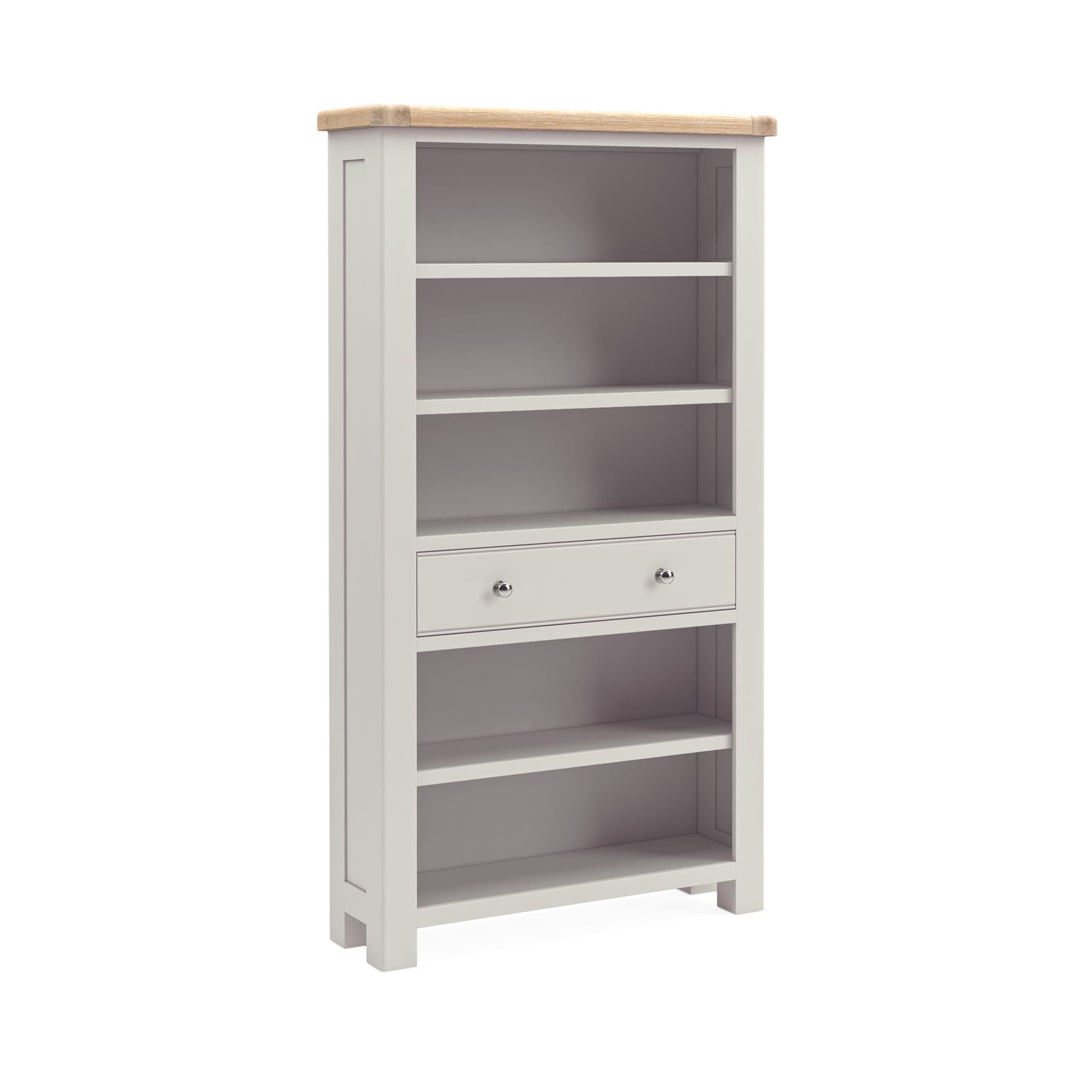 Salcombe Large Bookcase Light Grey