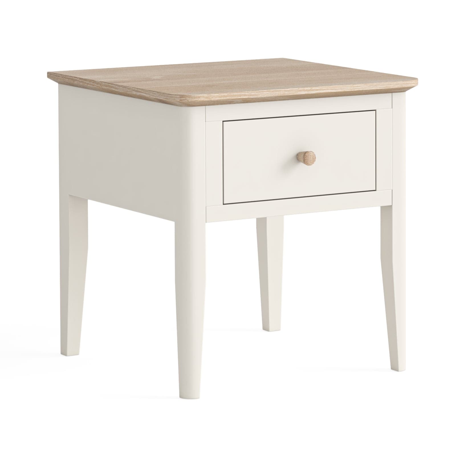 Marlow Lamp Table Coconut Milk