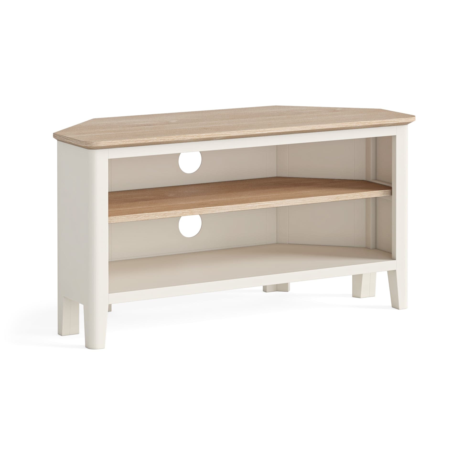 Marlow Corner Tv Unit Coconut Milk