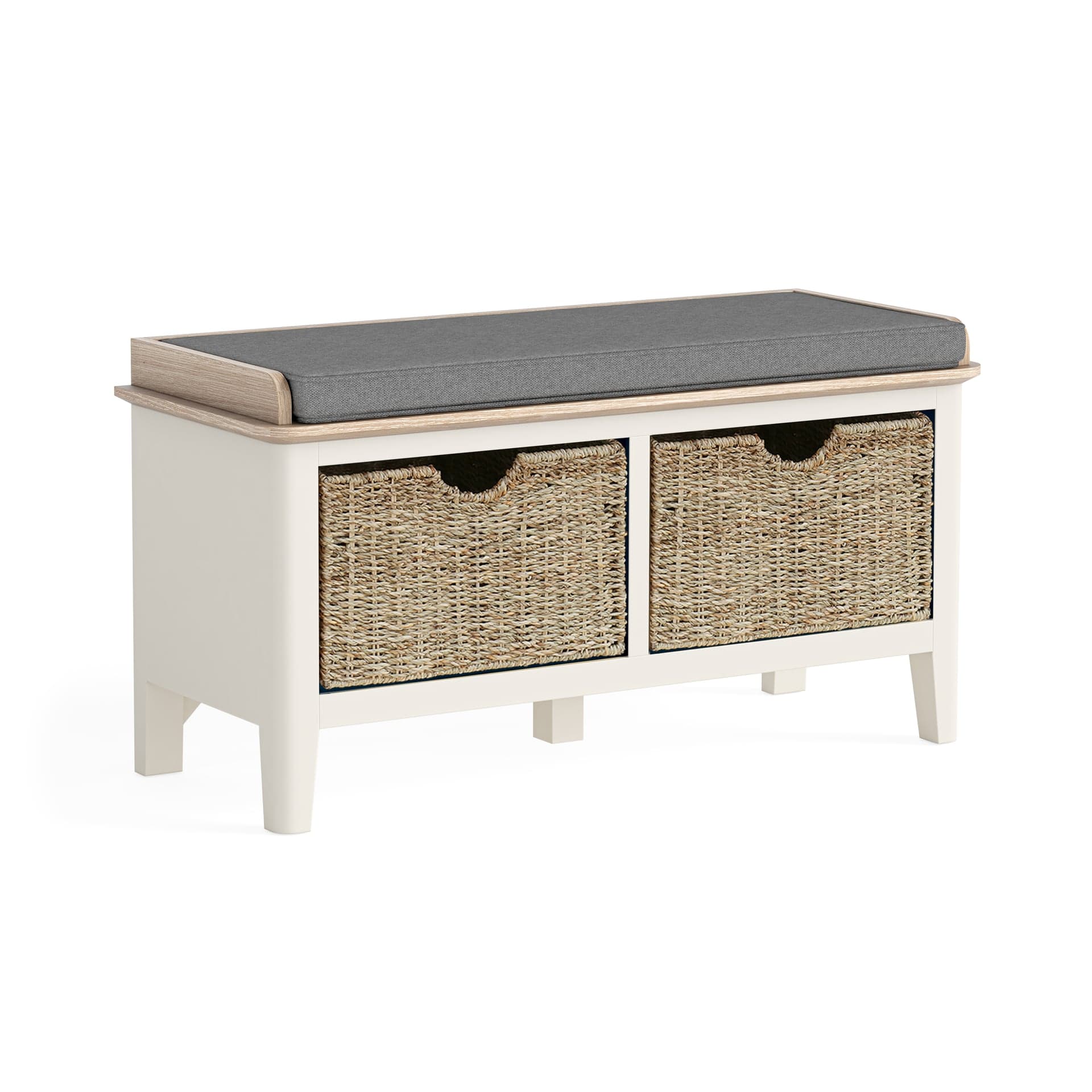 Marlow Storage Bench Coconut Milk