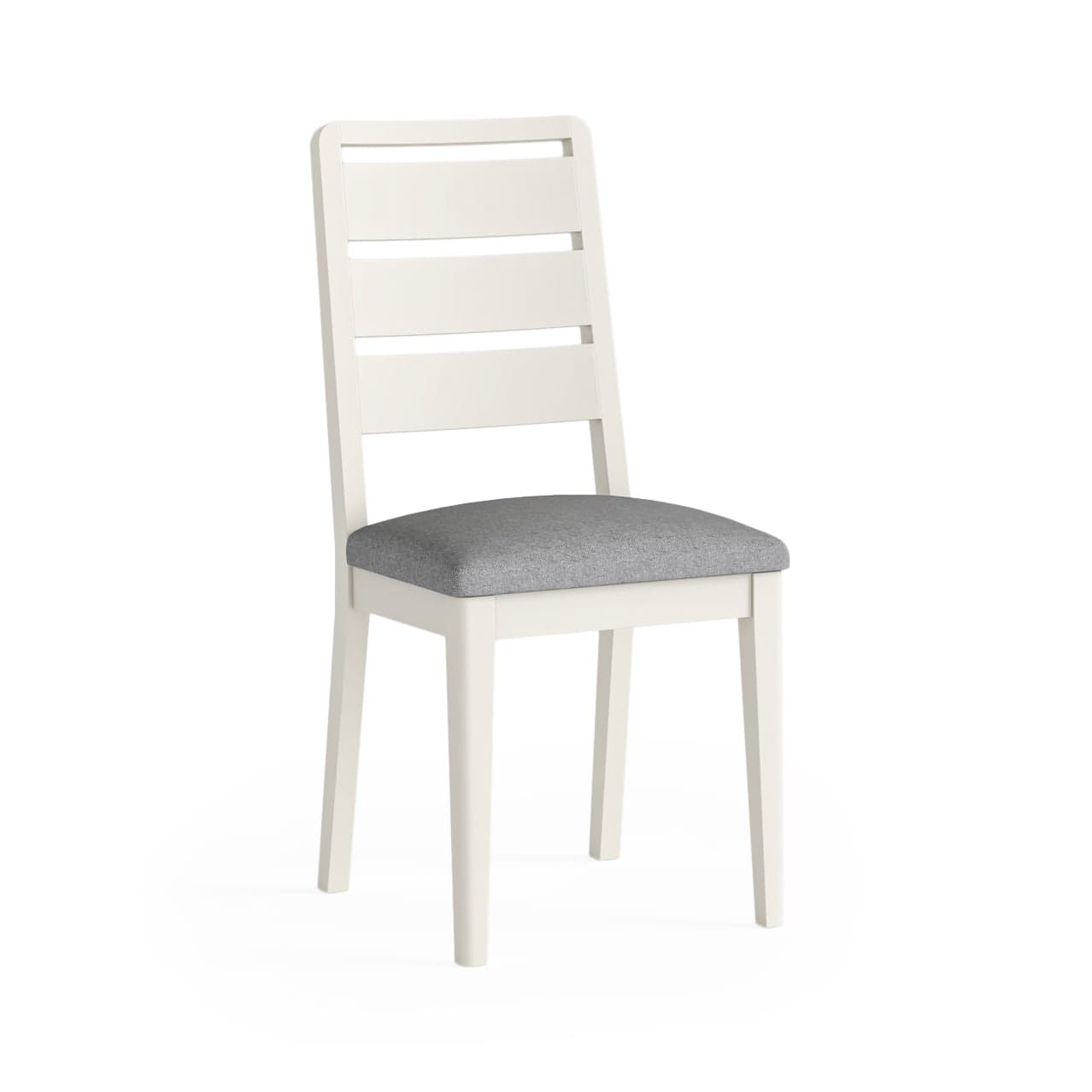 Marlow Slatted Back Dining Chair Coconut Milk