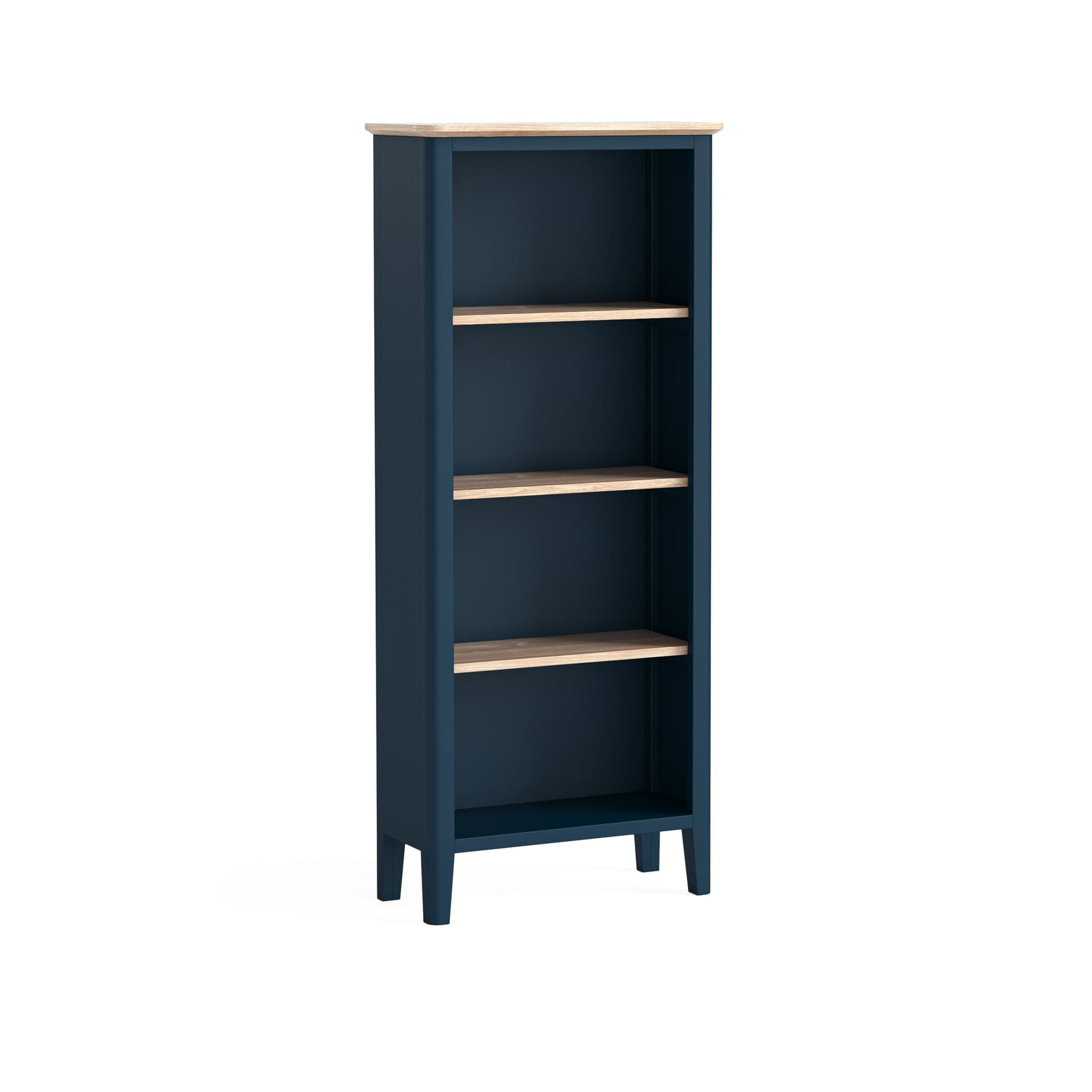Marlow Slim Bookcase Navy