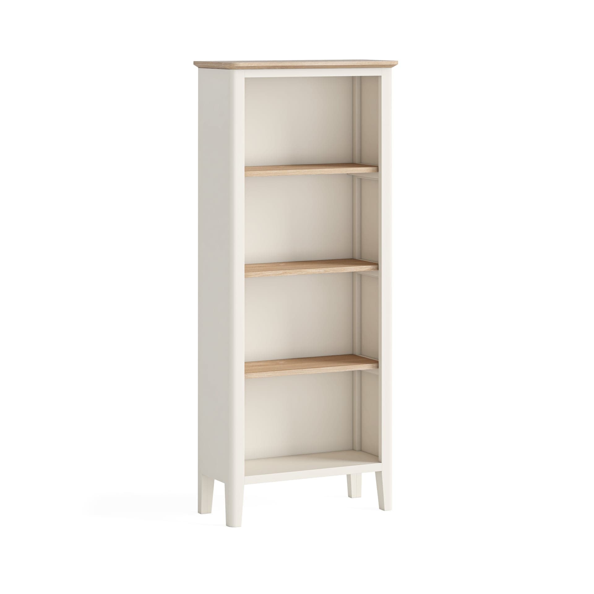 Marlow Slim Bookcase Coconut Milk