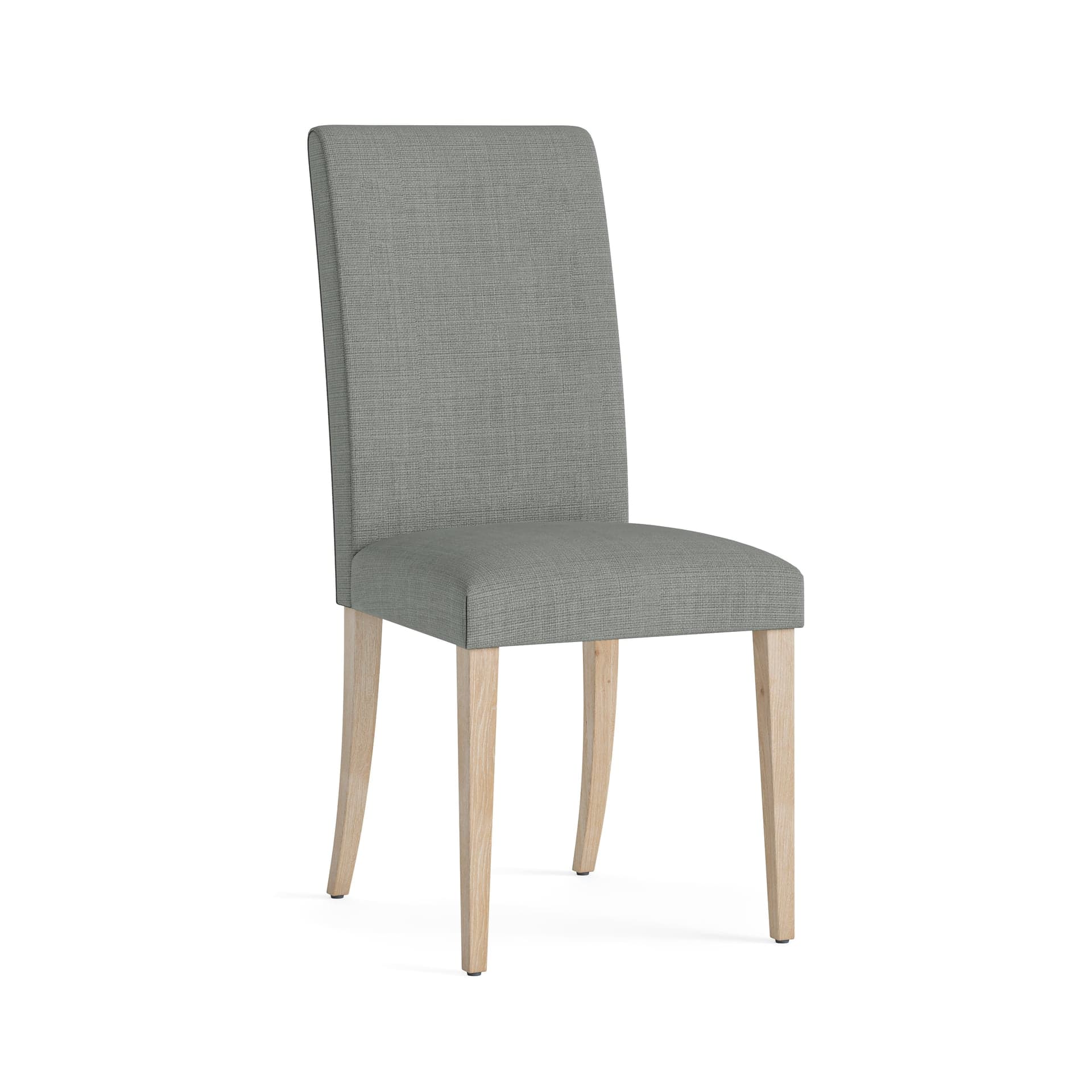 Marlow Clara Dining Chair White Wash Legs Grey