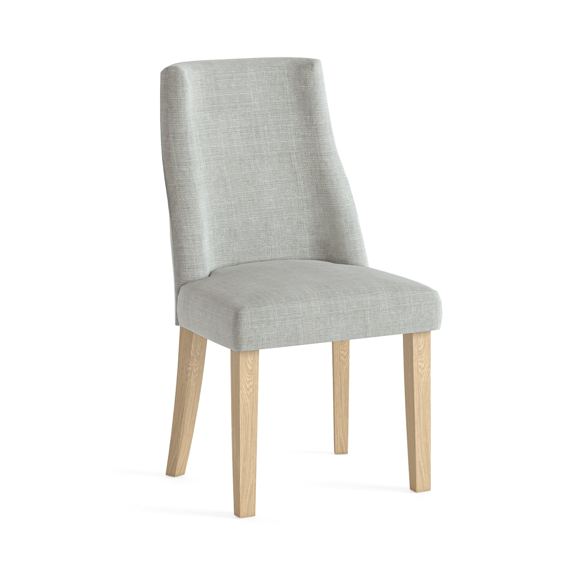 Cara Upholstered Dining Chair Kd – Beige – Light Leg