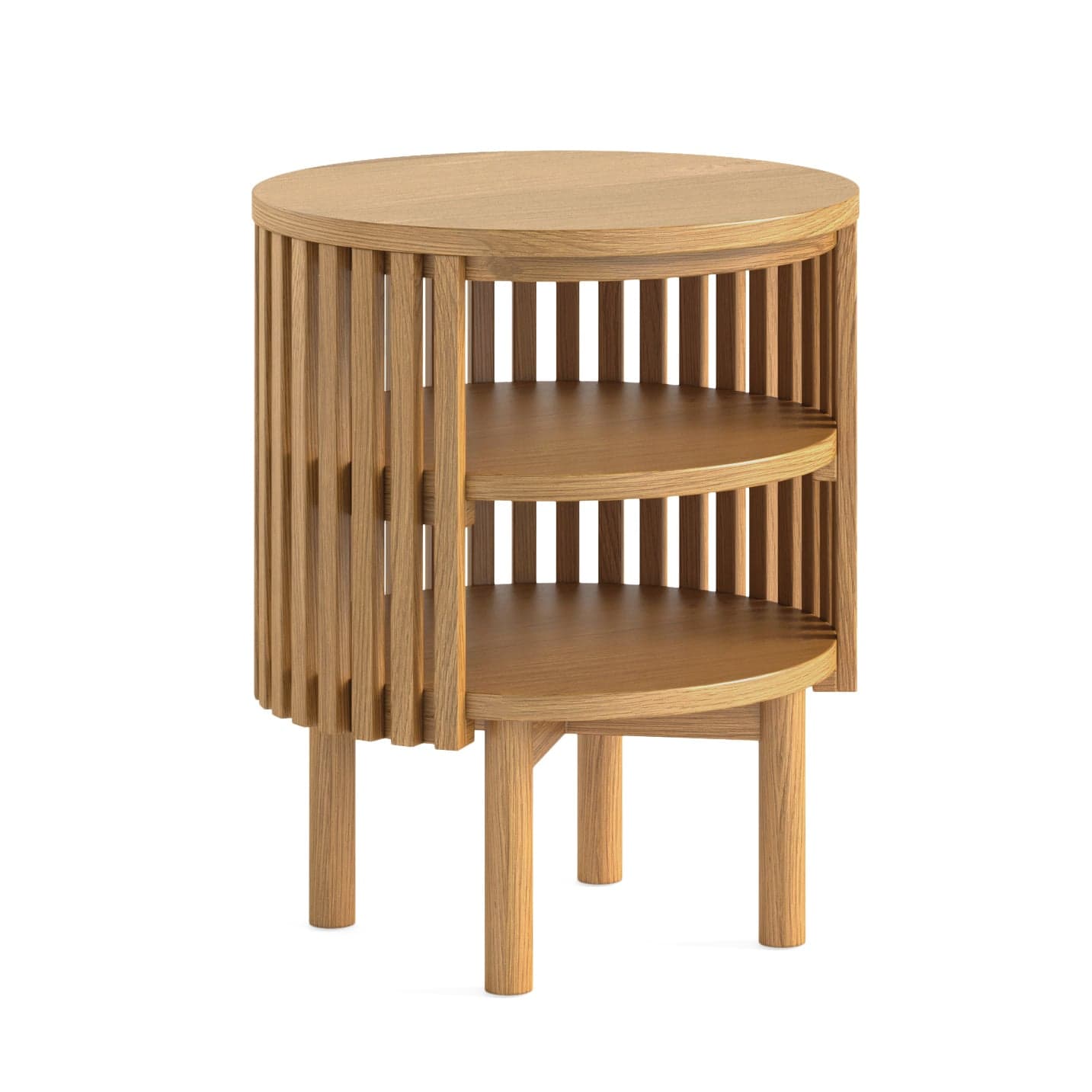 Soho Open Side Table_natural