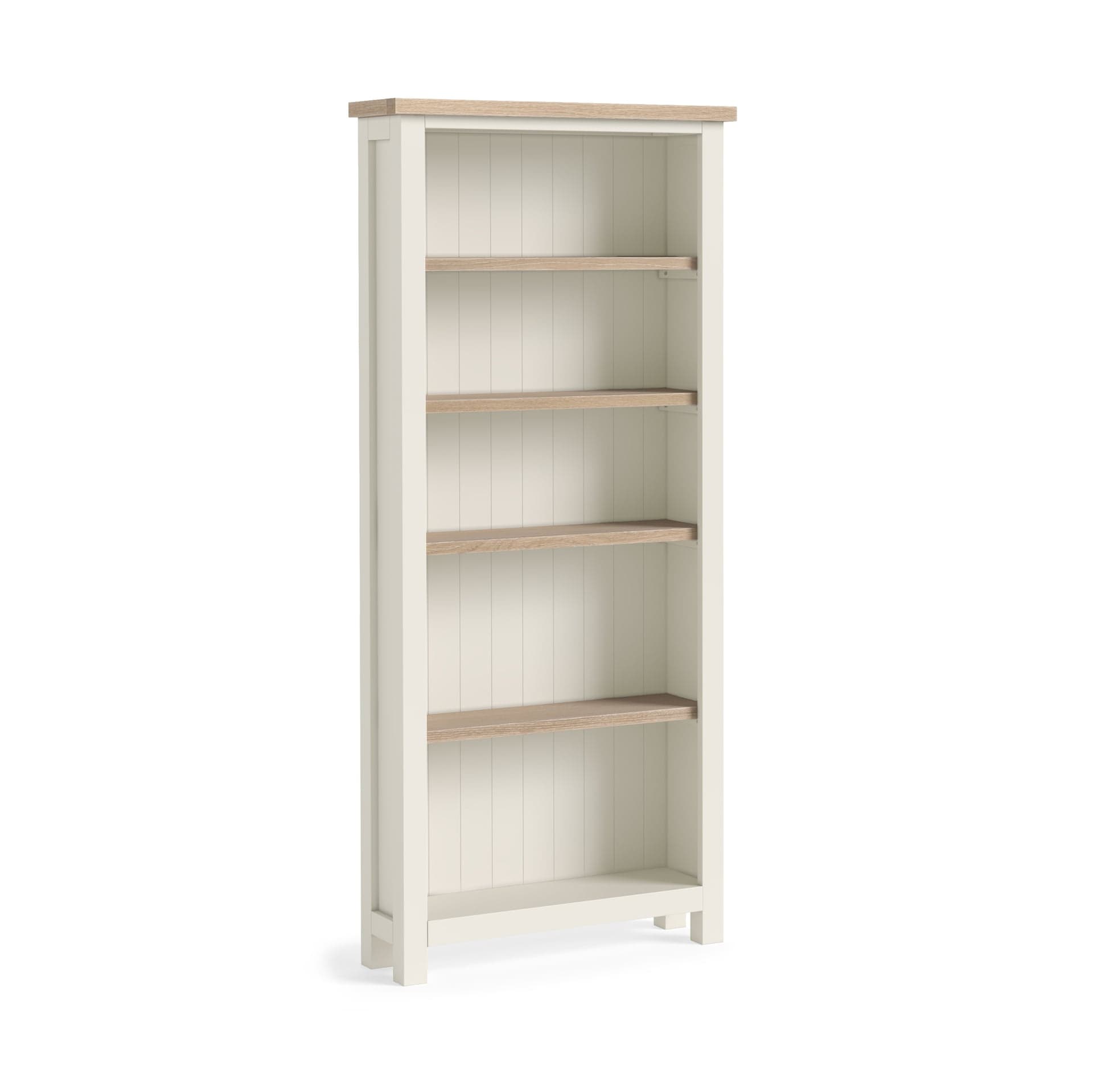 Modern Country Large Bookcase_kd Coconut