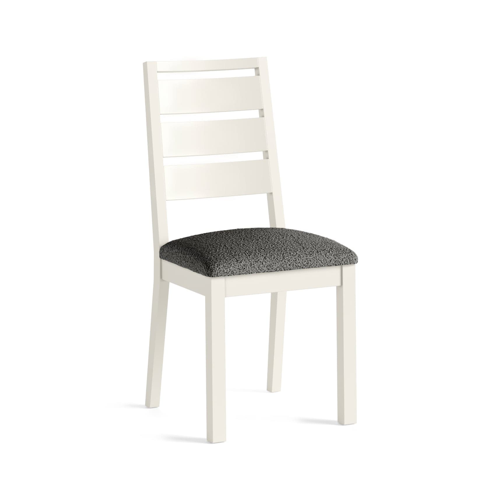 Modern Country Dining Chair Coconut (bouncle Grey)
