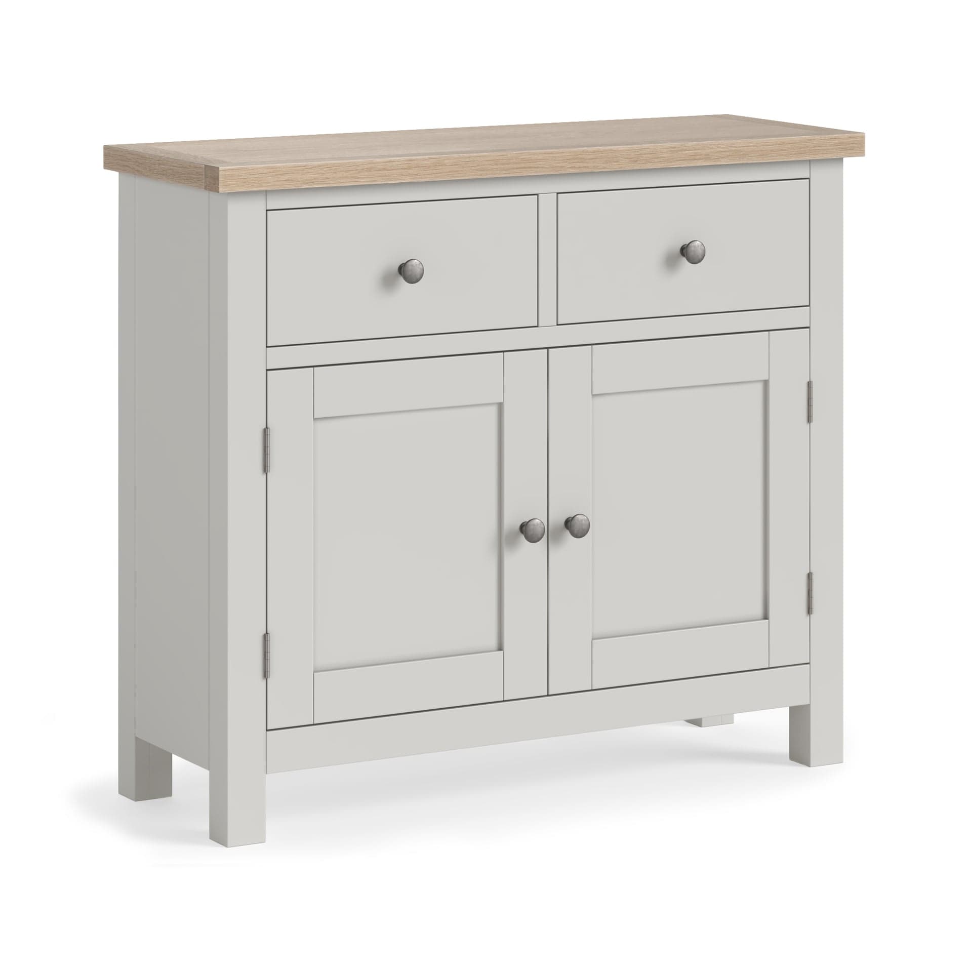 Modern Country Medium Sideboard Light Grey