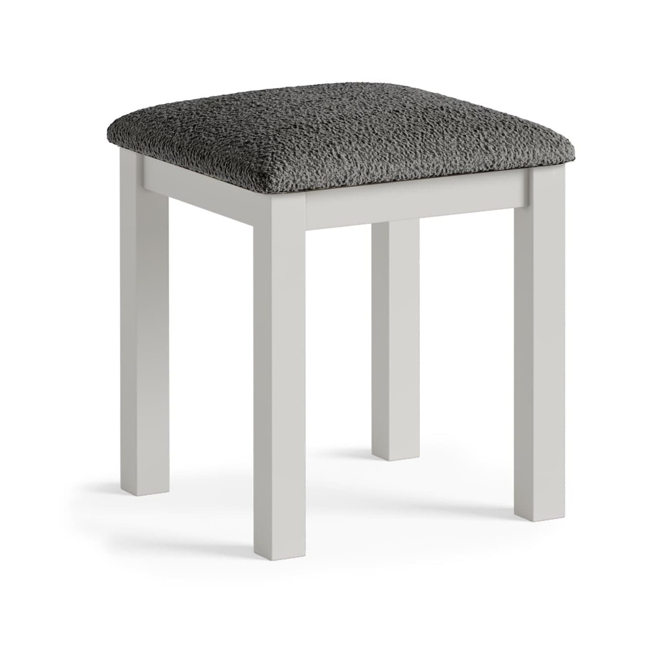 Modern Country Stool Light Grey