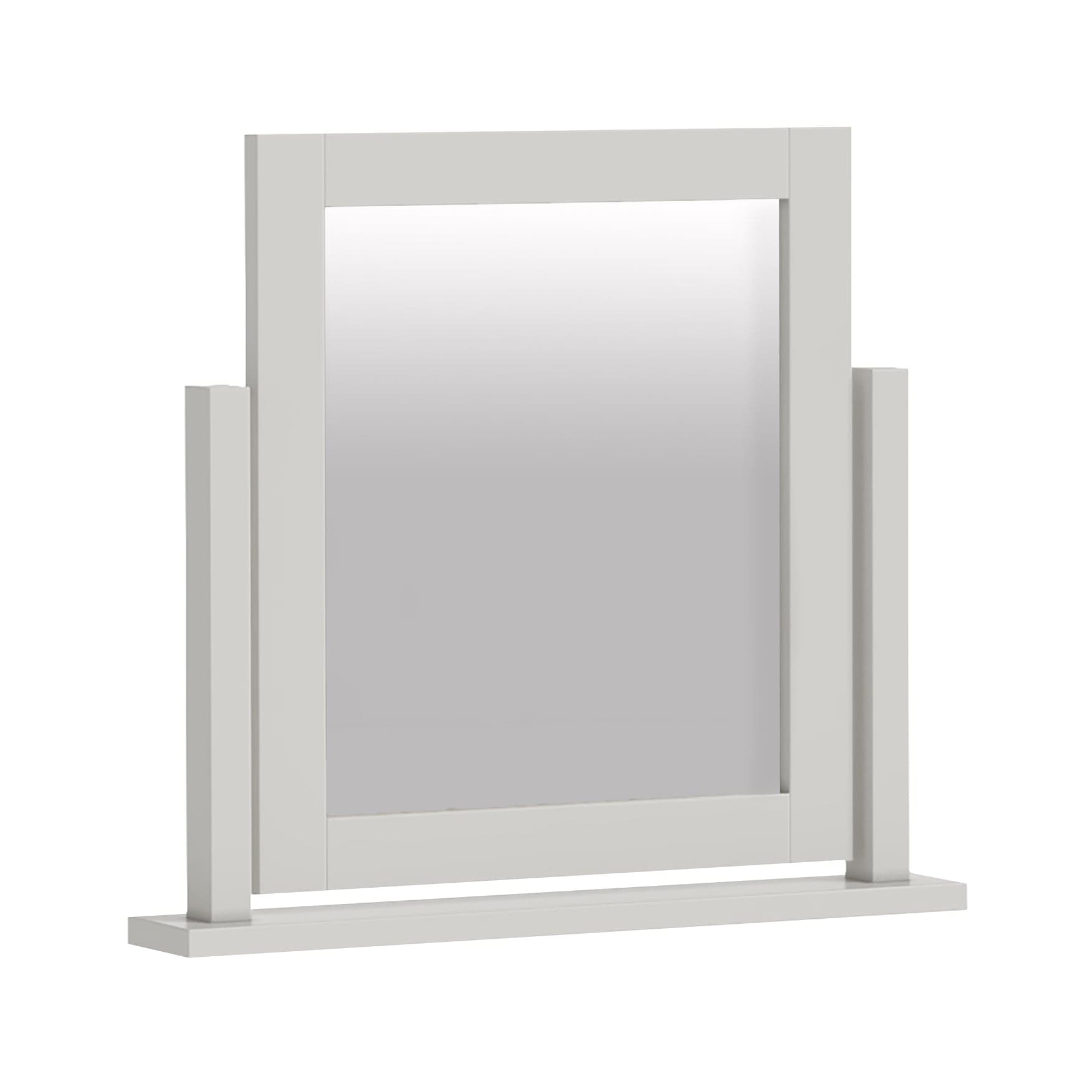 Modern Country Vanity Mirror Light Grey