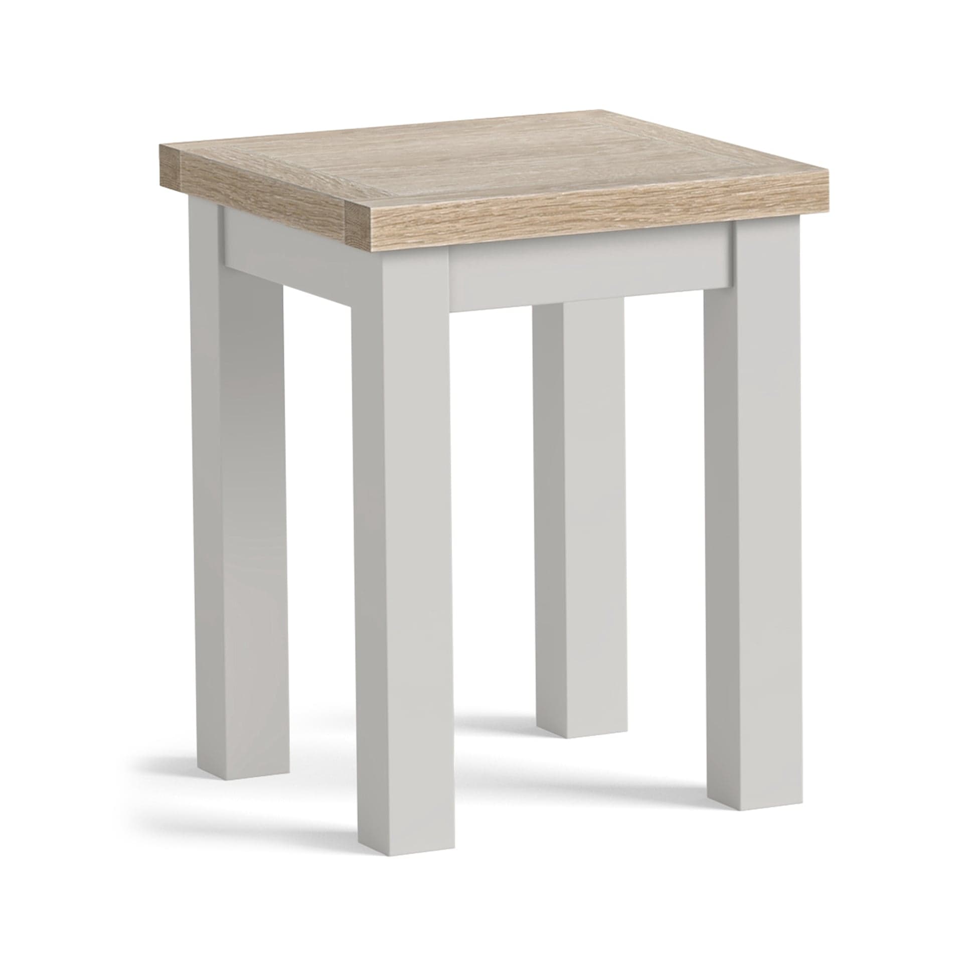 Modern Country Lamp Table Light Grey
