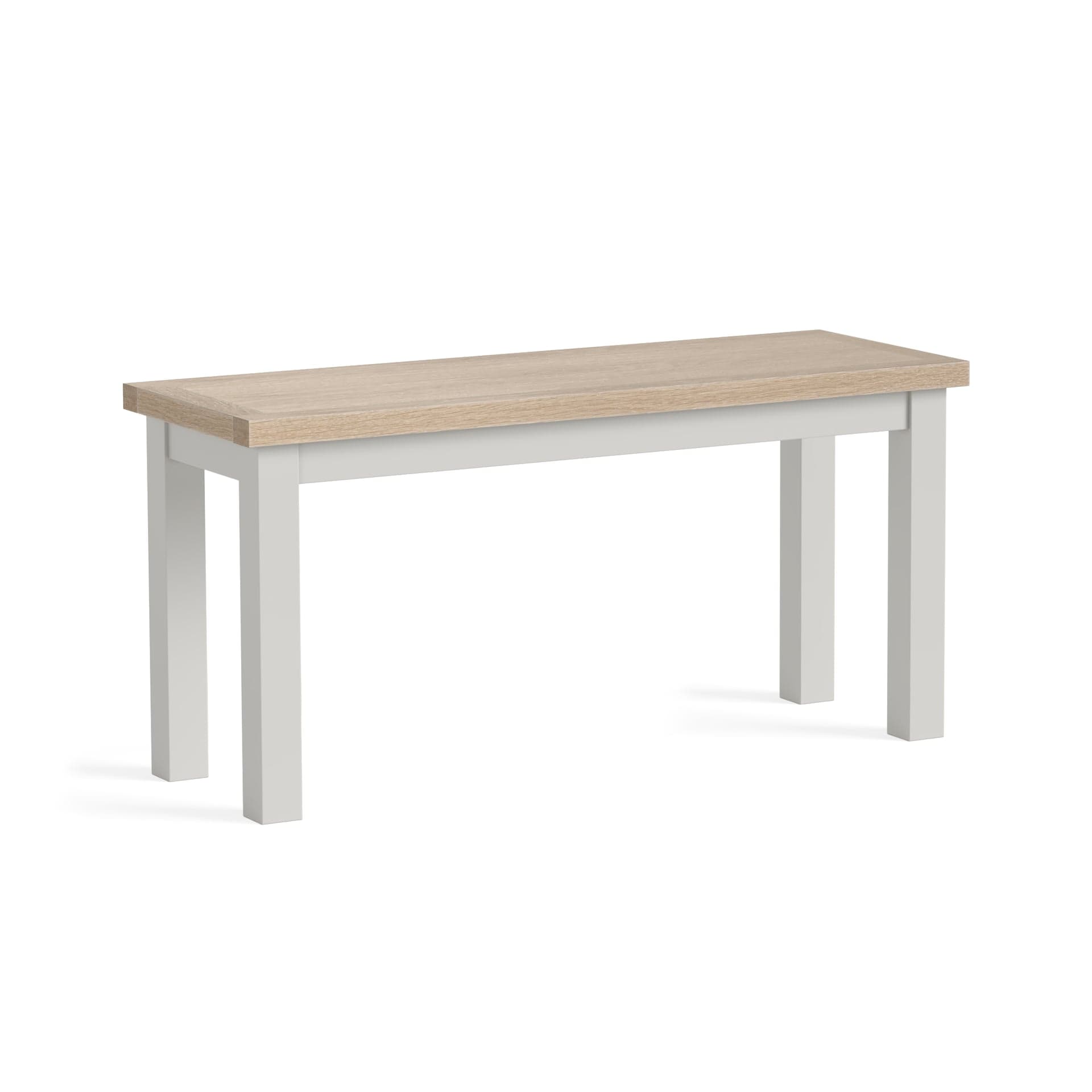 Modern Country Bench Light Grey
