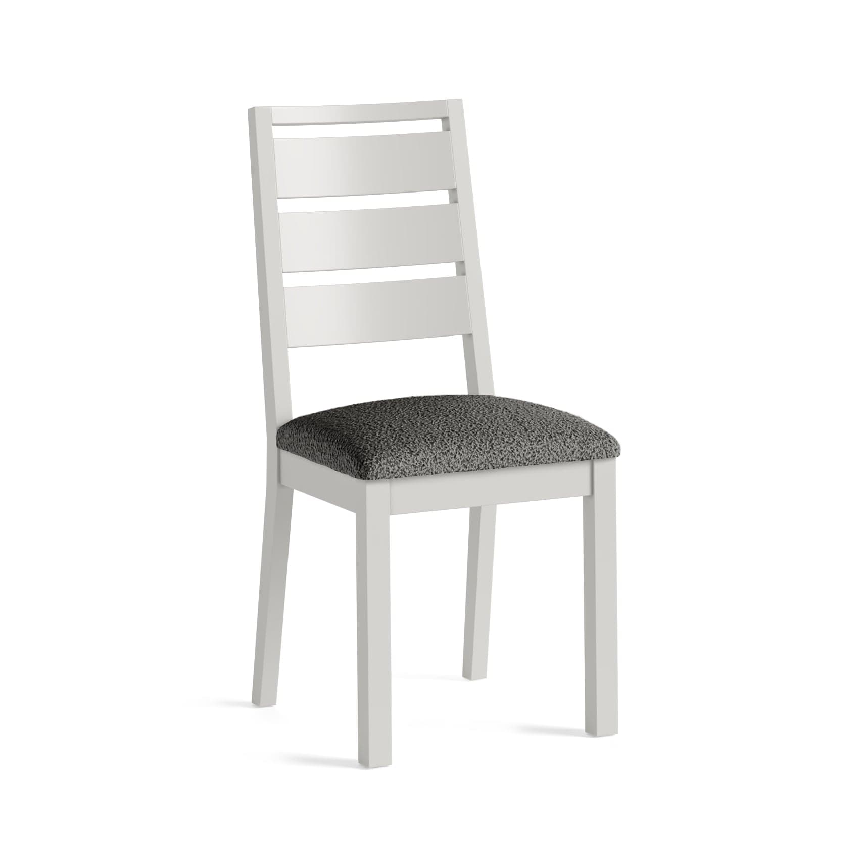 Modern Country Dining Chair Light Grey (bouncle Grey)