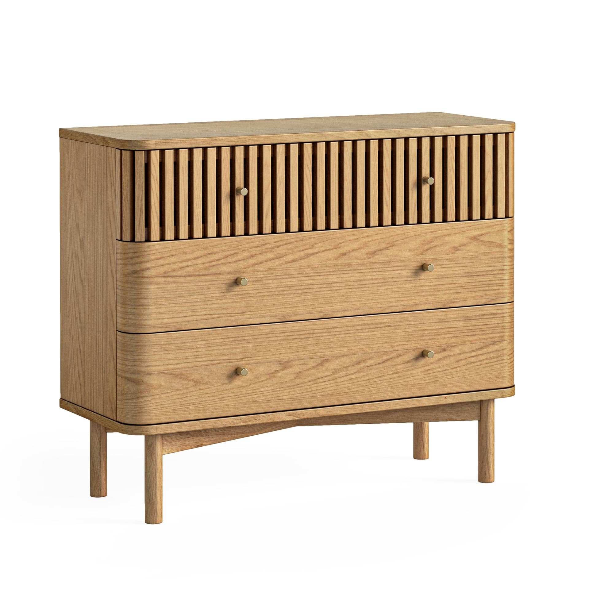 Soho Chest 3 Drawer Natural