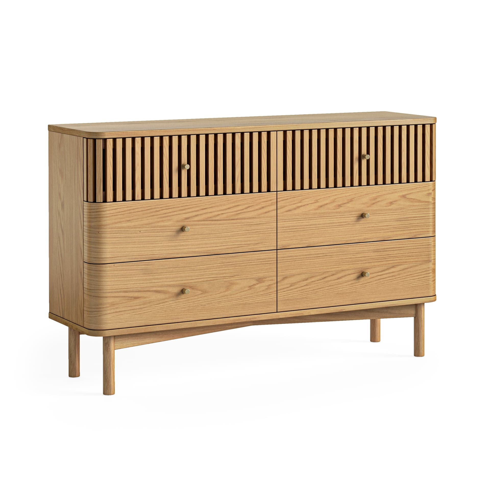 Soho Chest 6 Drawer Natural
