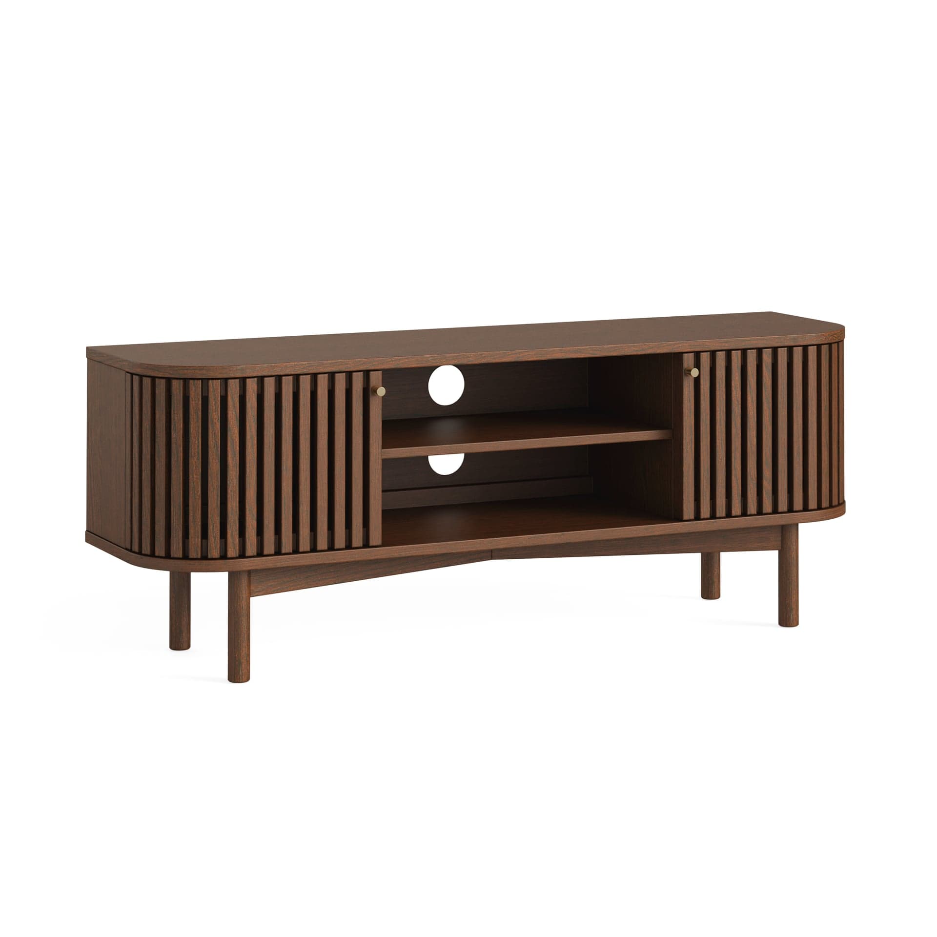 Soho Small Media Unit Brown