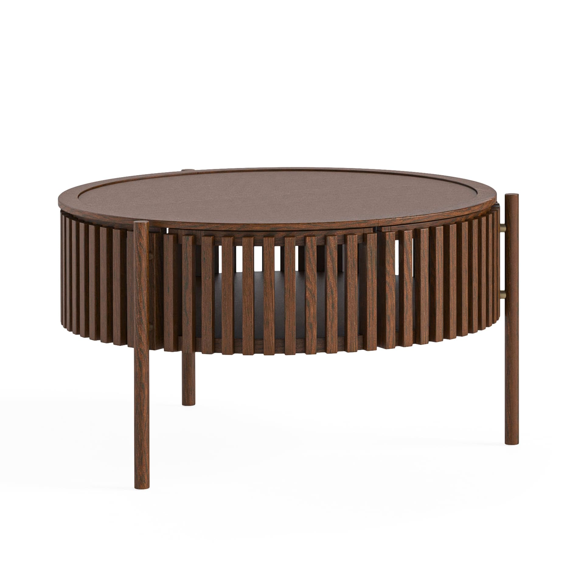 Soho Story Coffee Table With Door Brown