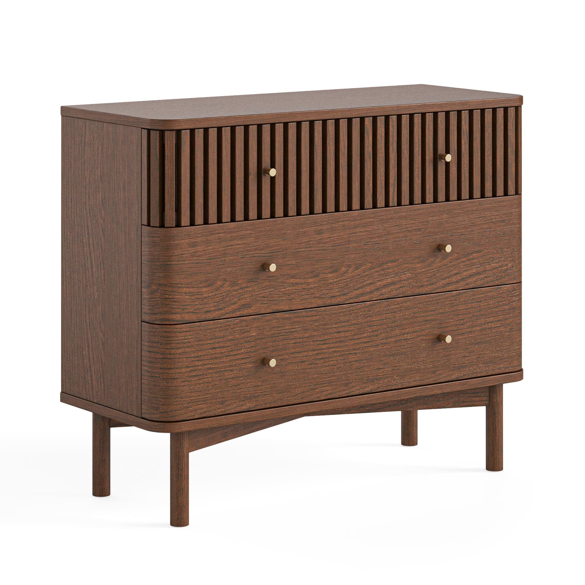 Soho Chest 3 Drawer Brown