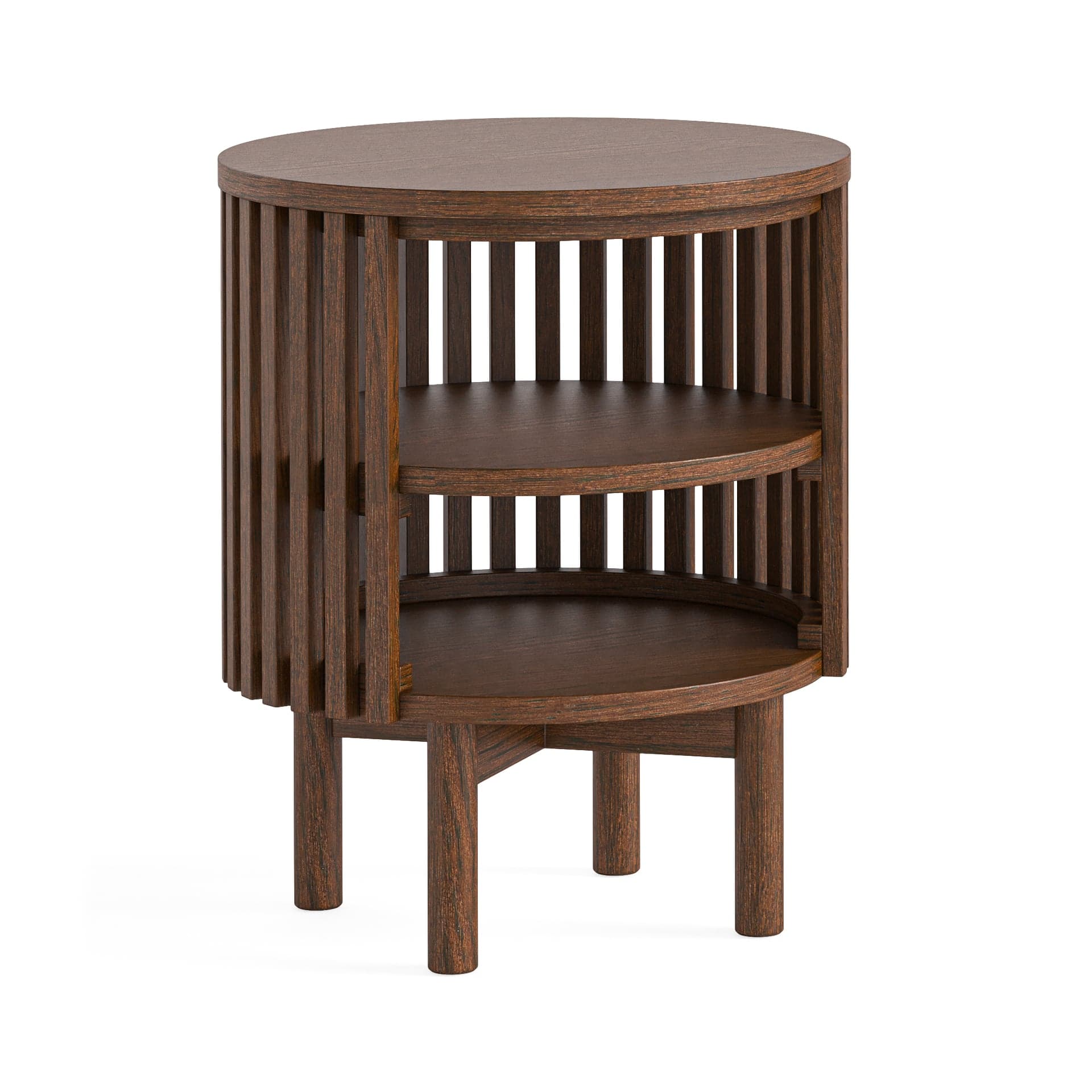 Soho Open Side Table Brown