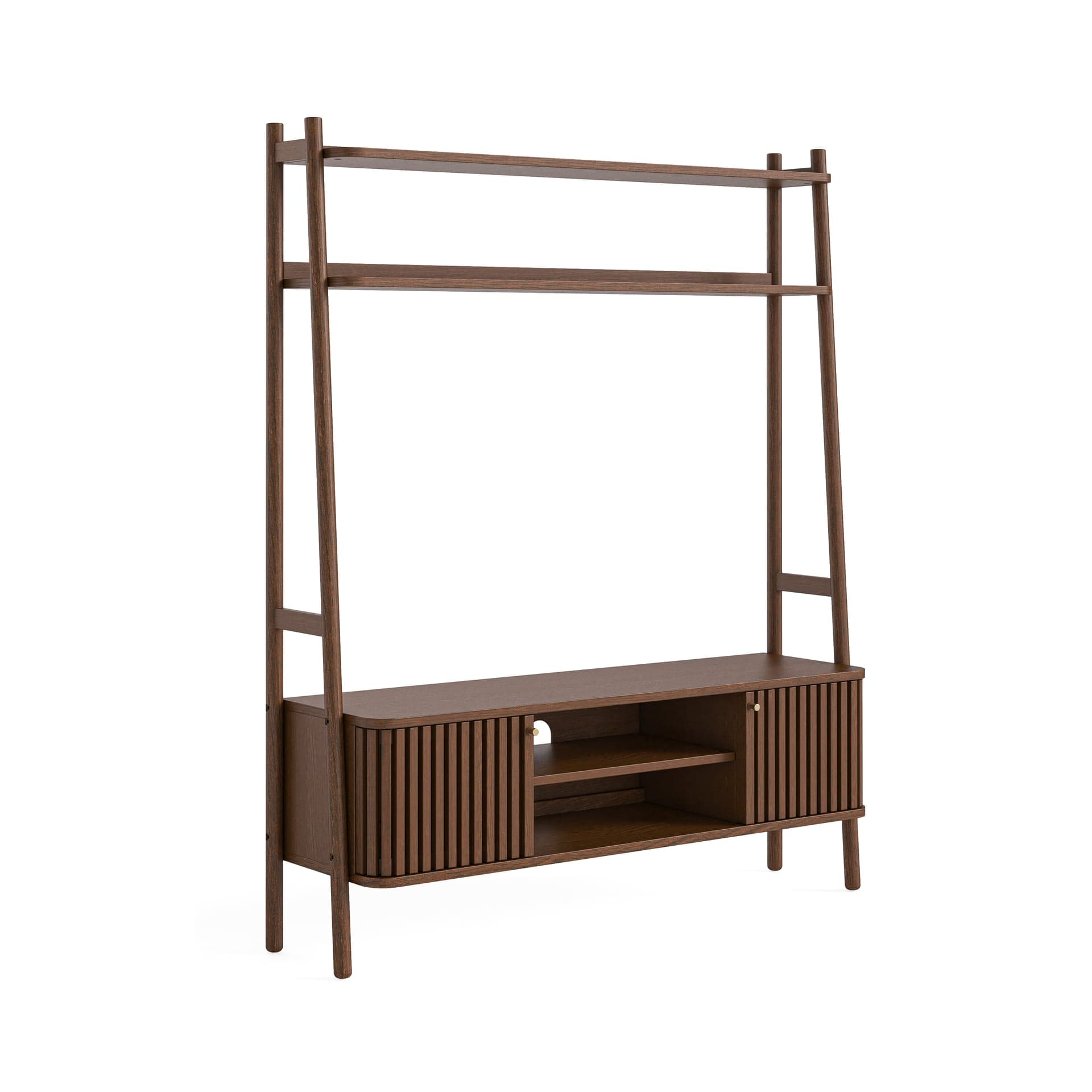Soho Media Display Cabinet Brown