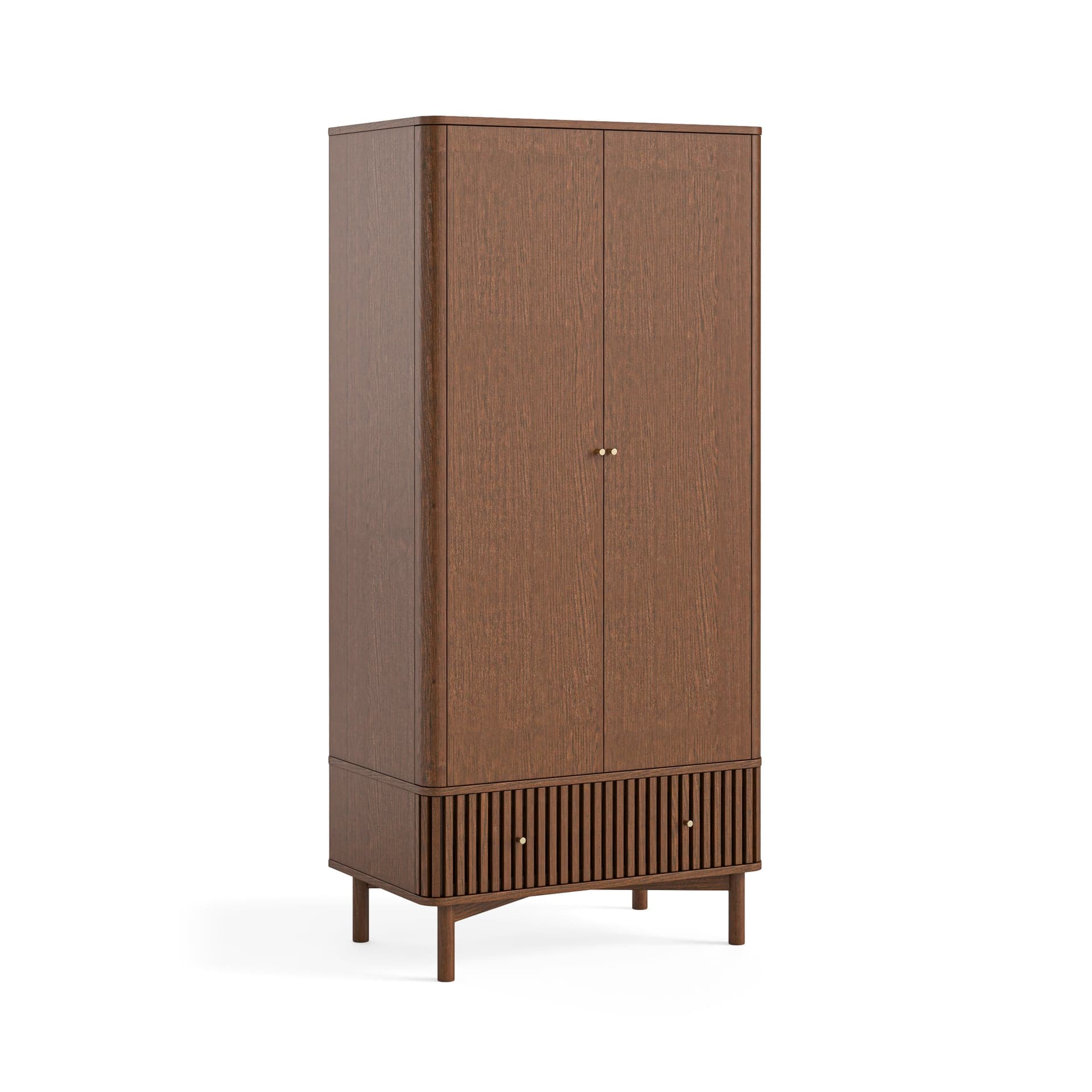 Soho Gents Wardrobe Brown