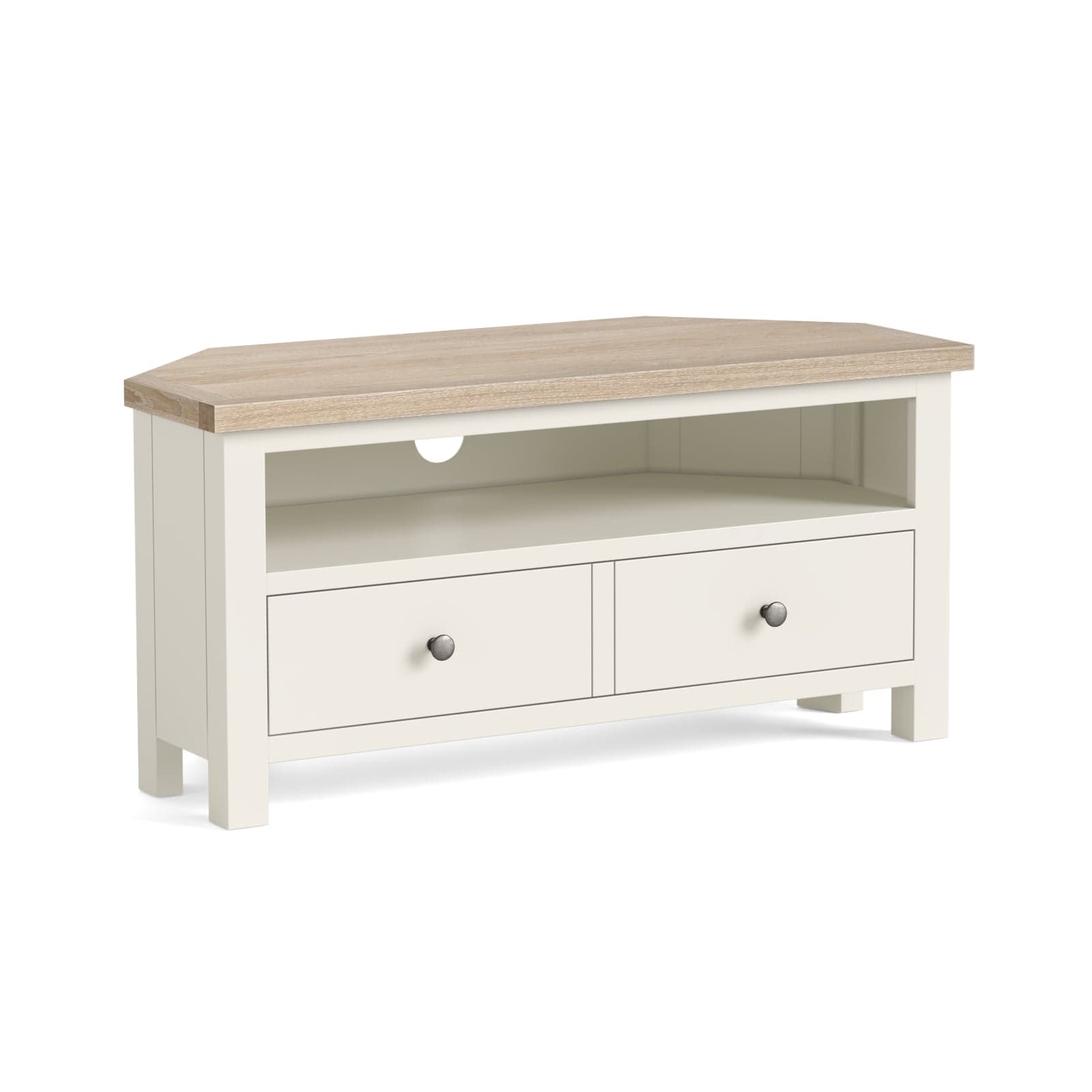 Modern Country Corner Tv Unit Coconut