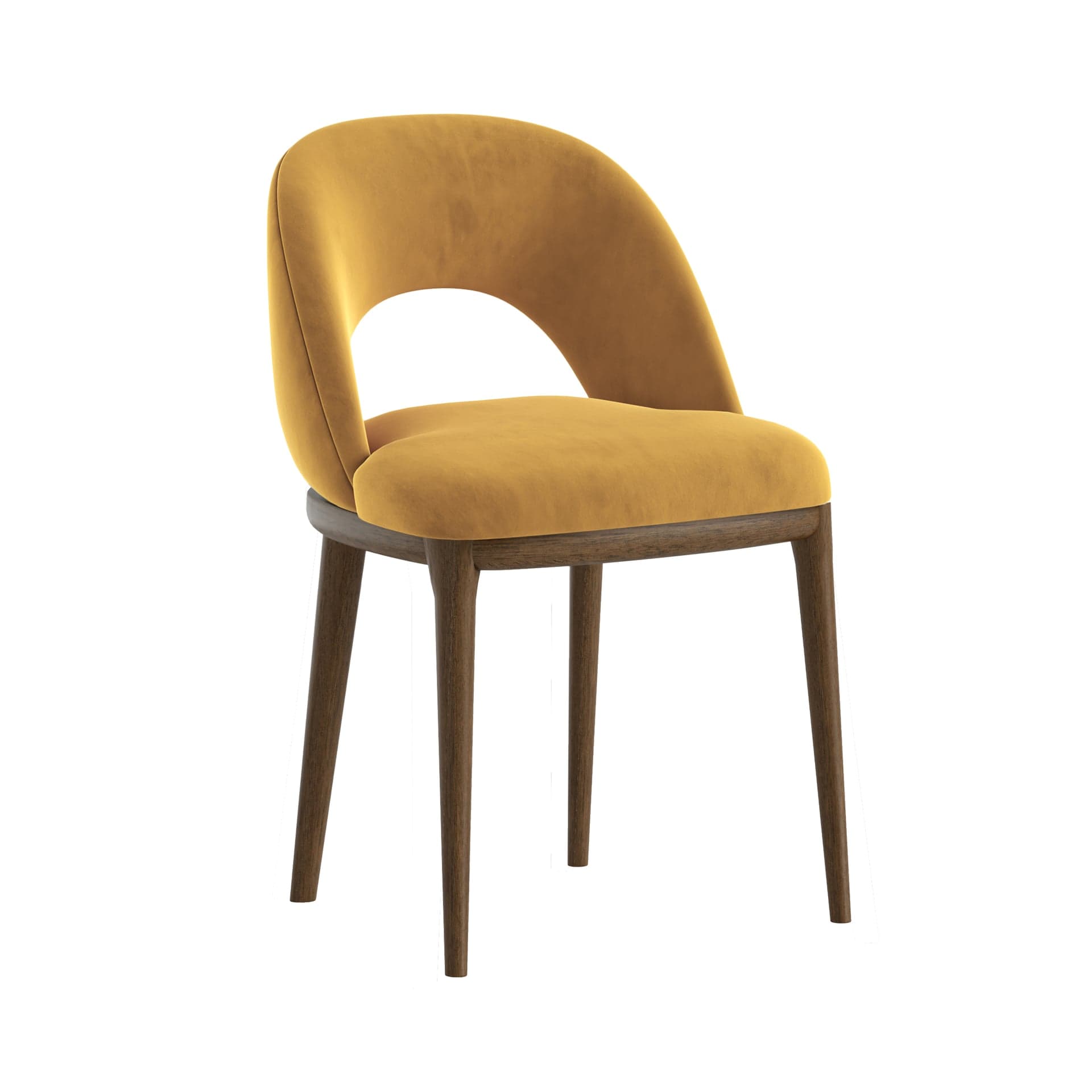 China Chair Kingsbridge Chair Mustard Velvet (florence Leg)