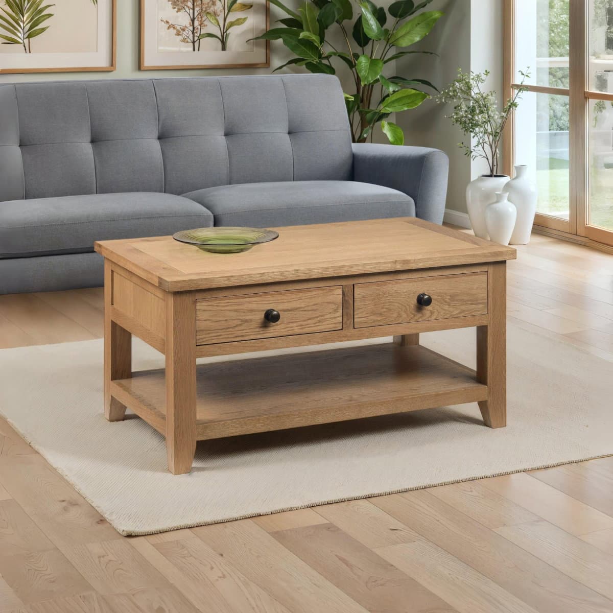 Astoria Coffee Table With 2 Drawers