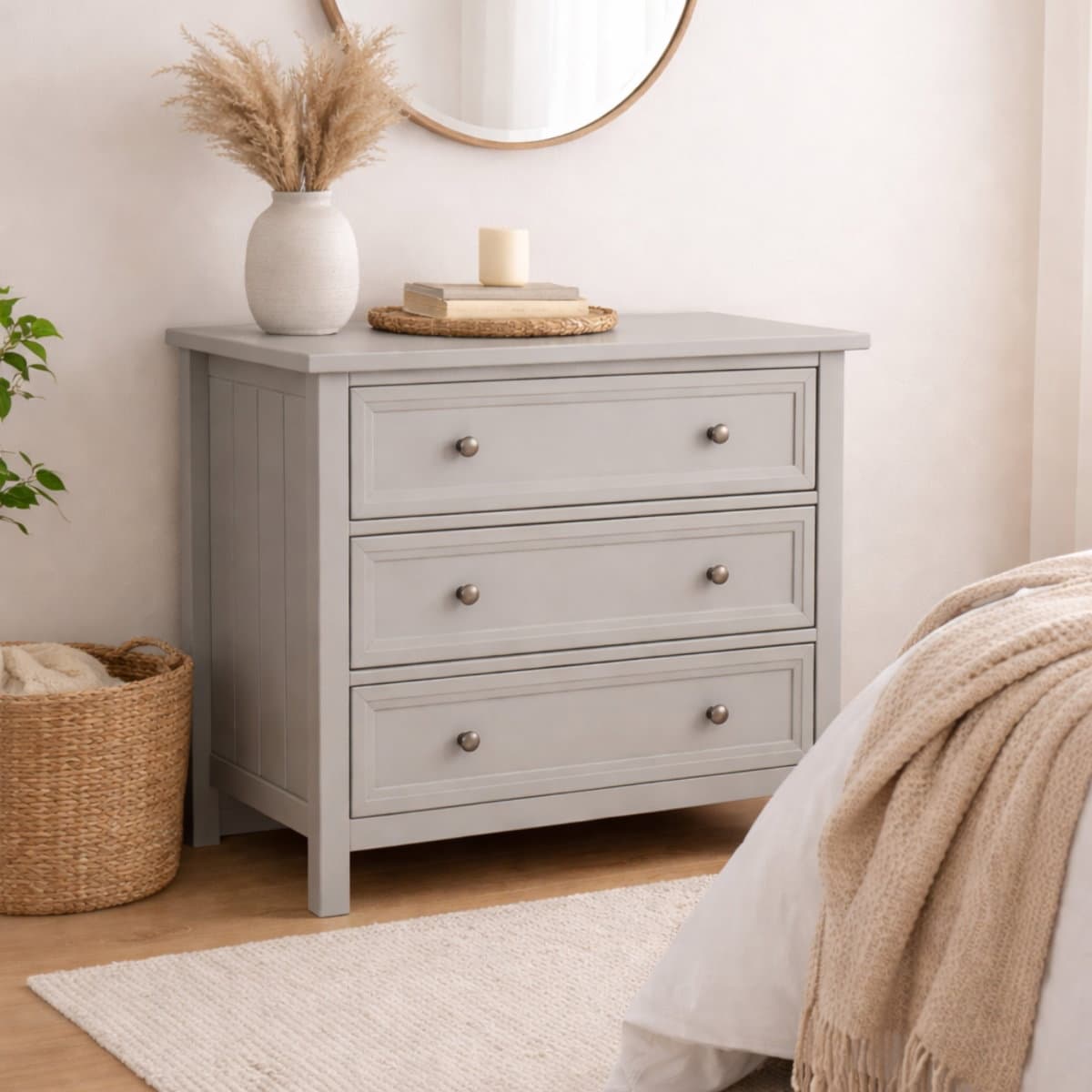 Maine 3 Drawer Wide Chest