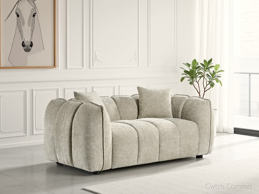 Venice Sofa Beige 2 Seater