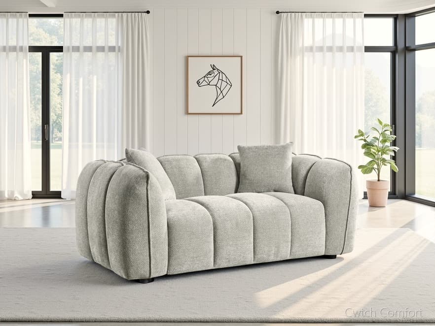 Venice Sofa Grey 2 Seater