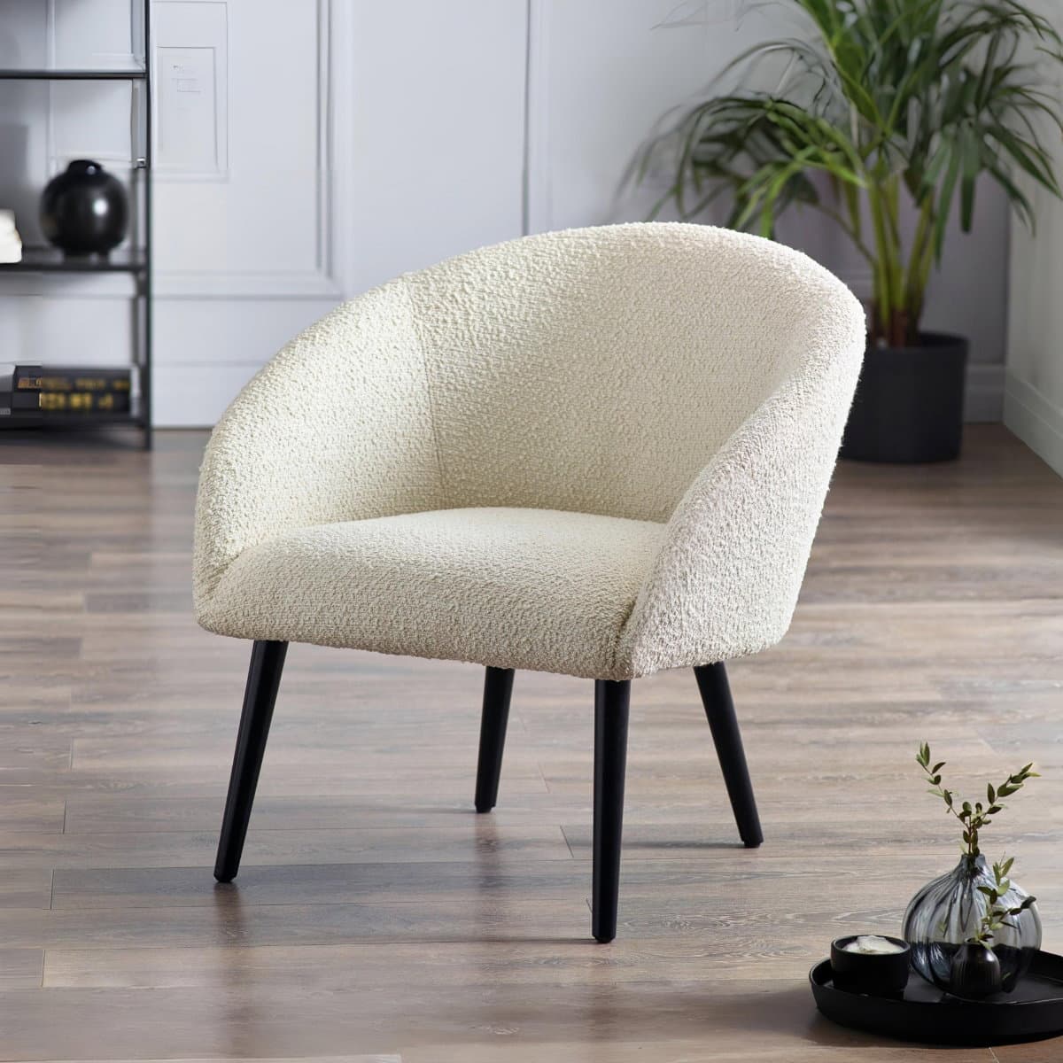 Amari Boucle Accent Chair