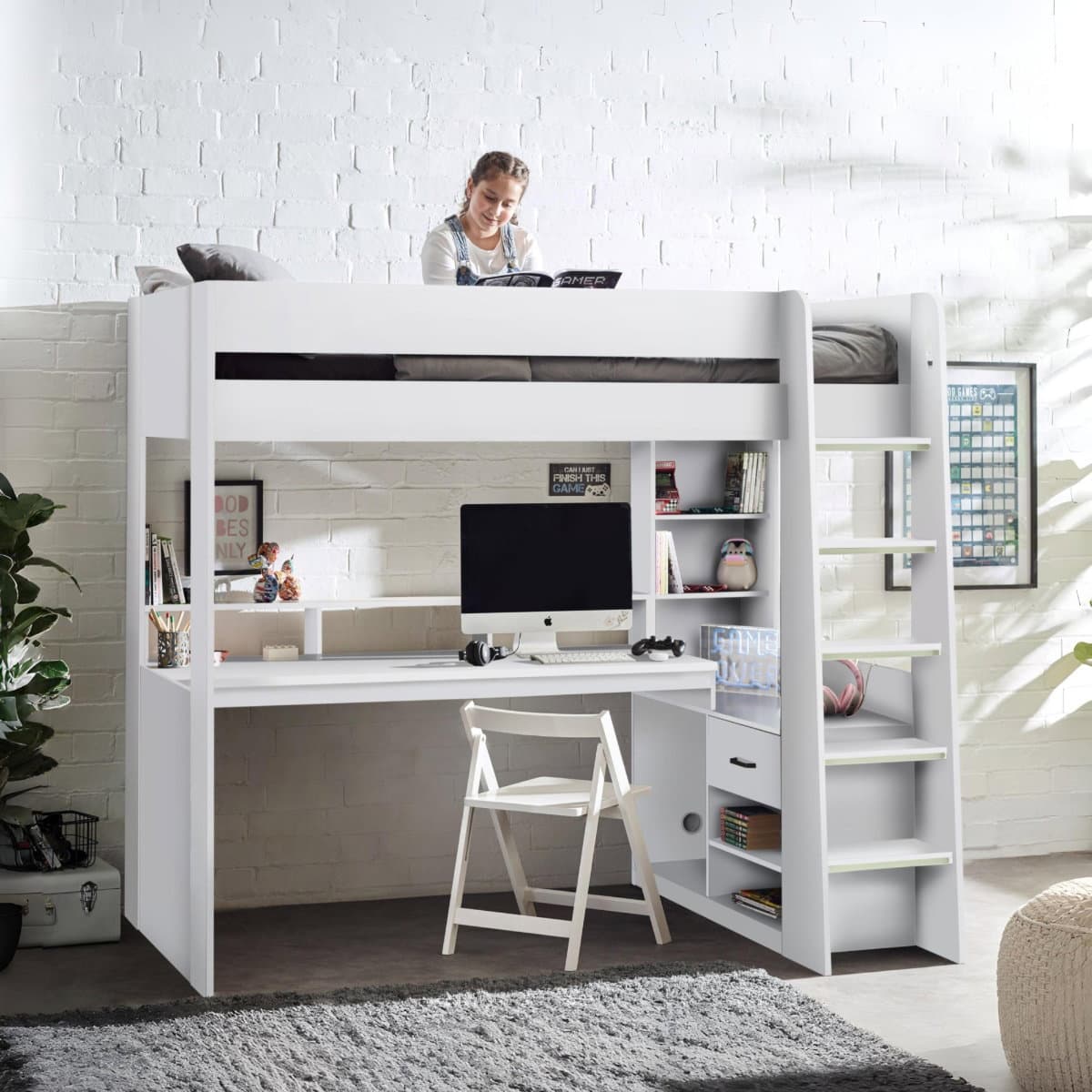 Blaze Gaming Highsleeper - All White