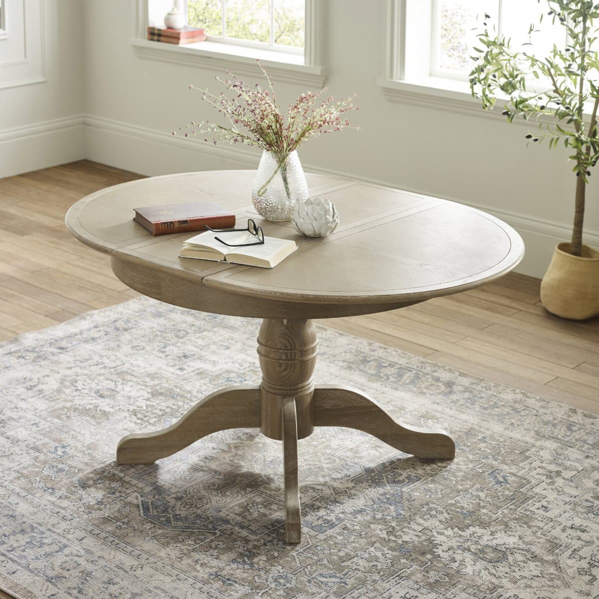 Camille Round Extending Table